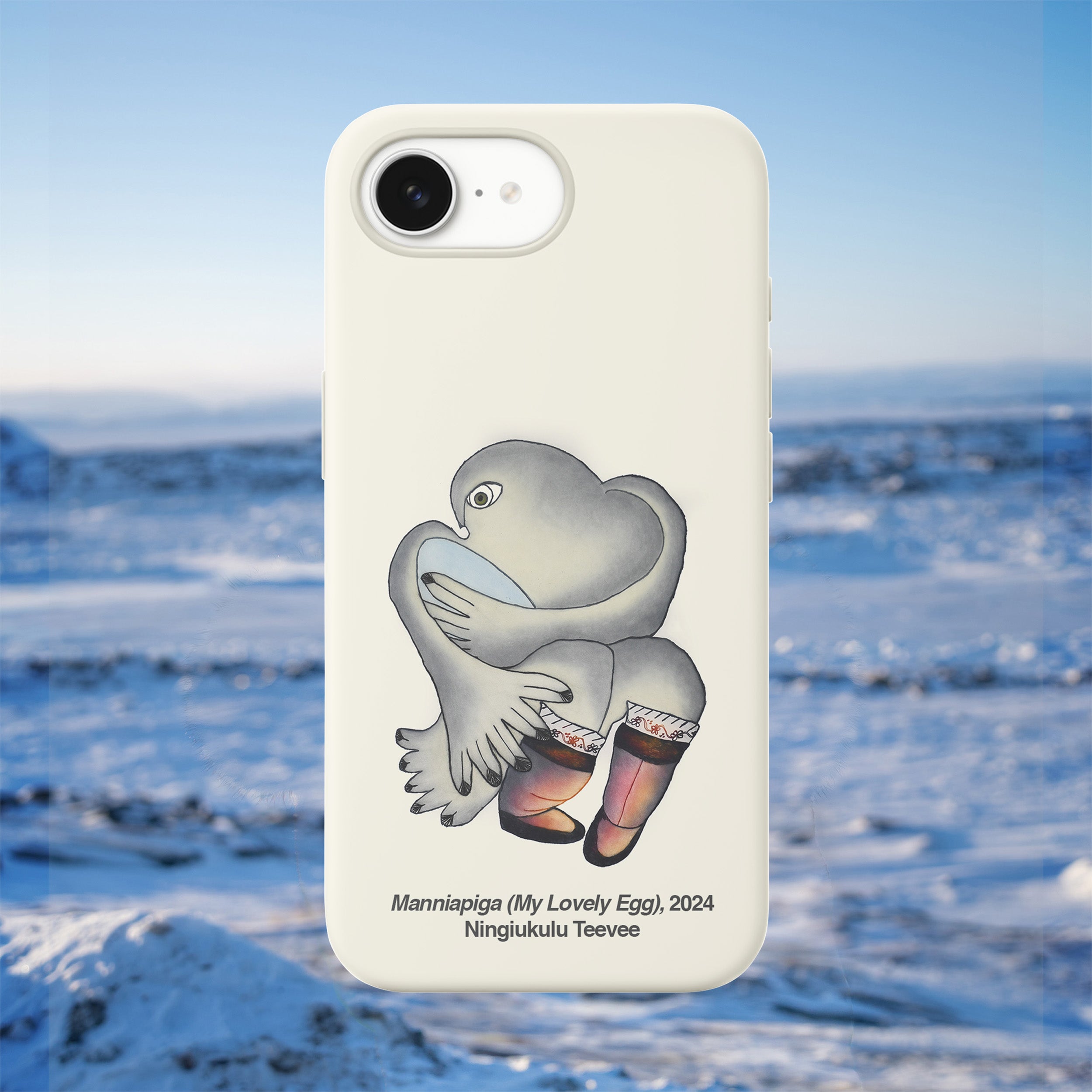 Manniapiga (My Lovely Egg) - Ningiukulu Teevee - iPhone Case