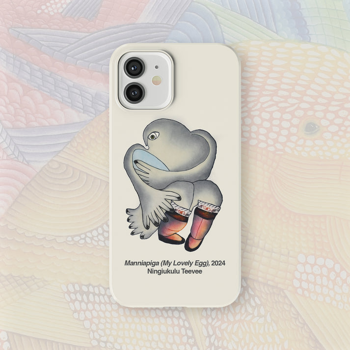 Manniapiga (My Lovely Egg) - Ningiukulu Teevee - iPhone Case
