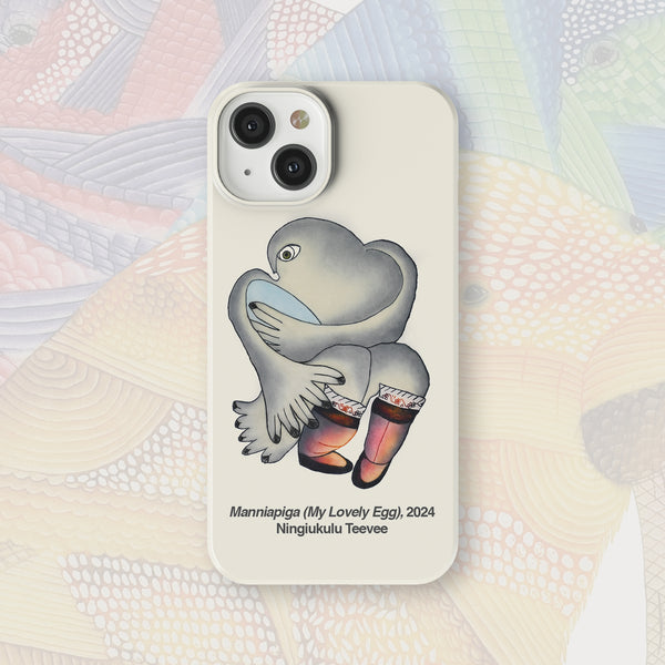 Manniapiga (My Lovely Egg) - Ningiukulu Teevee - iPhone Case