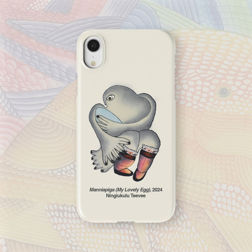 Manniapiga (My Lovely Egg) - Ningiukulu Teevee - iPhone Case
