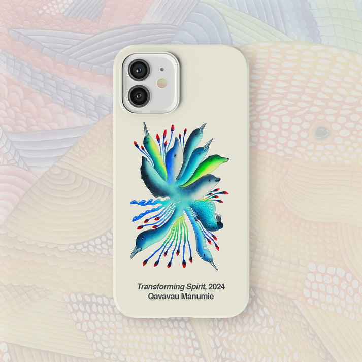 Transforming Spirit - Qavavau Manumie - iPhone Case