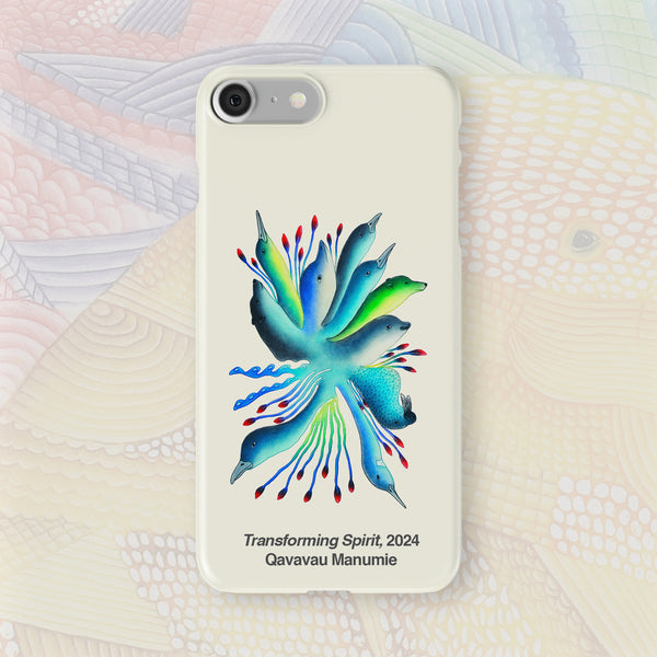 Transforming Spirit - Qavavau Manumie - iPhone Case