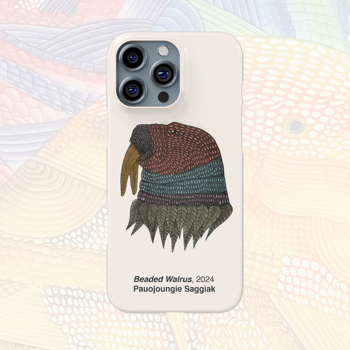 iPhone 15 Pro Max - Beaded Walrus - Pauojoungie Saggiak