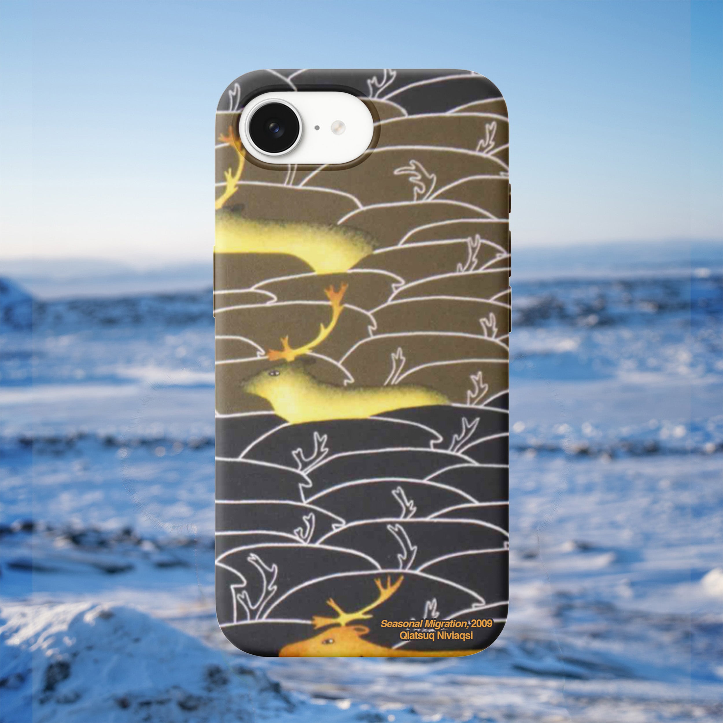 Seasonal Migration - Qiatsuq Niviaqsi - iPhone Case
