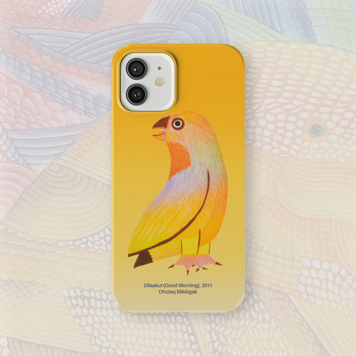Ullaakut (Good Morning) - Ohotaq Mikkigak - iPhone Case