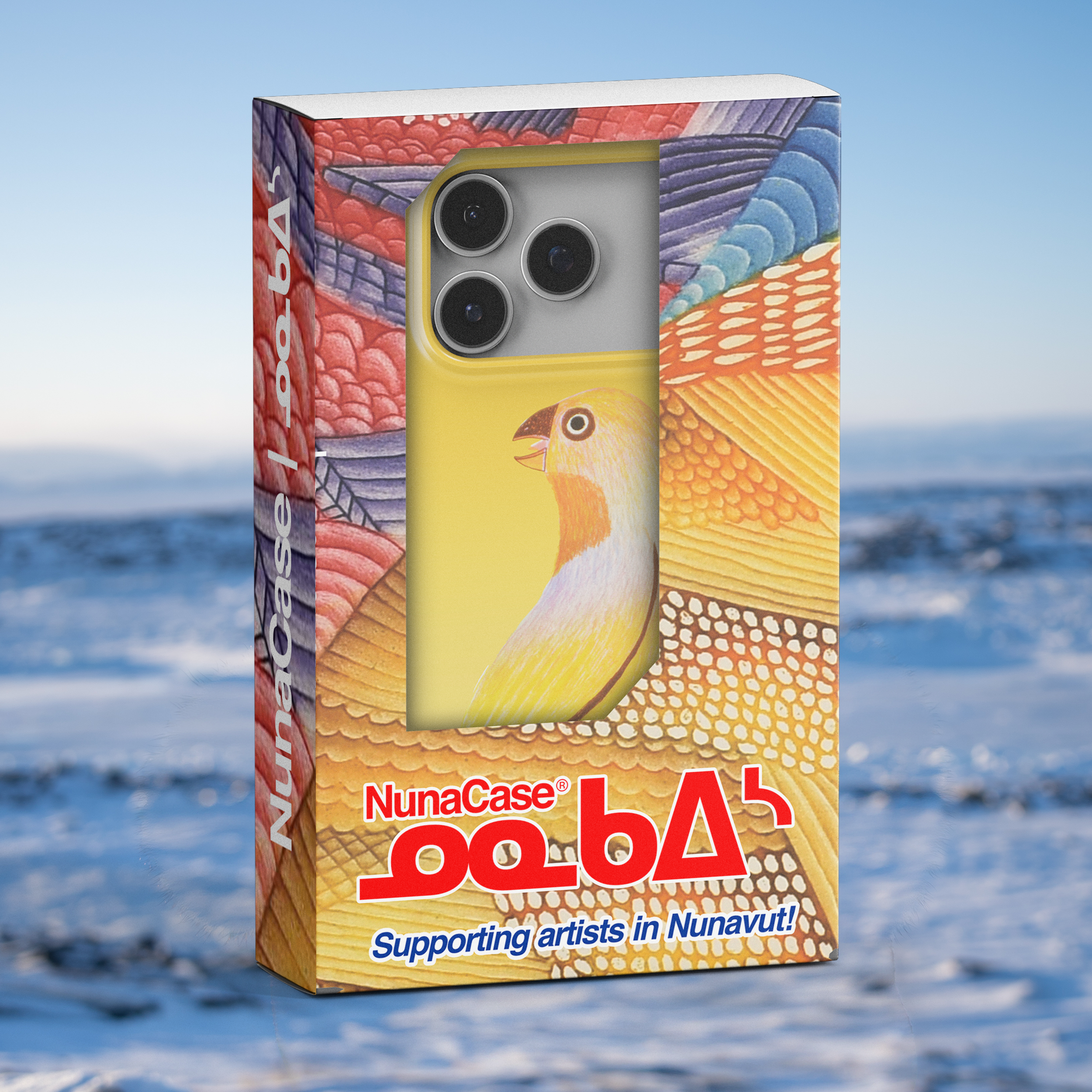 Ullaakut (Good Morning) - Ohotaq Mikkigak - iPhone Case