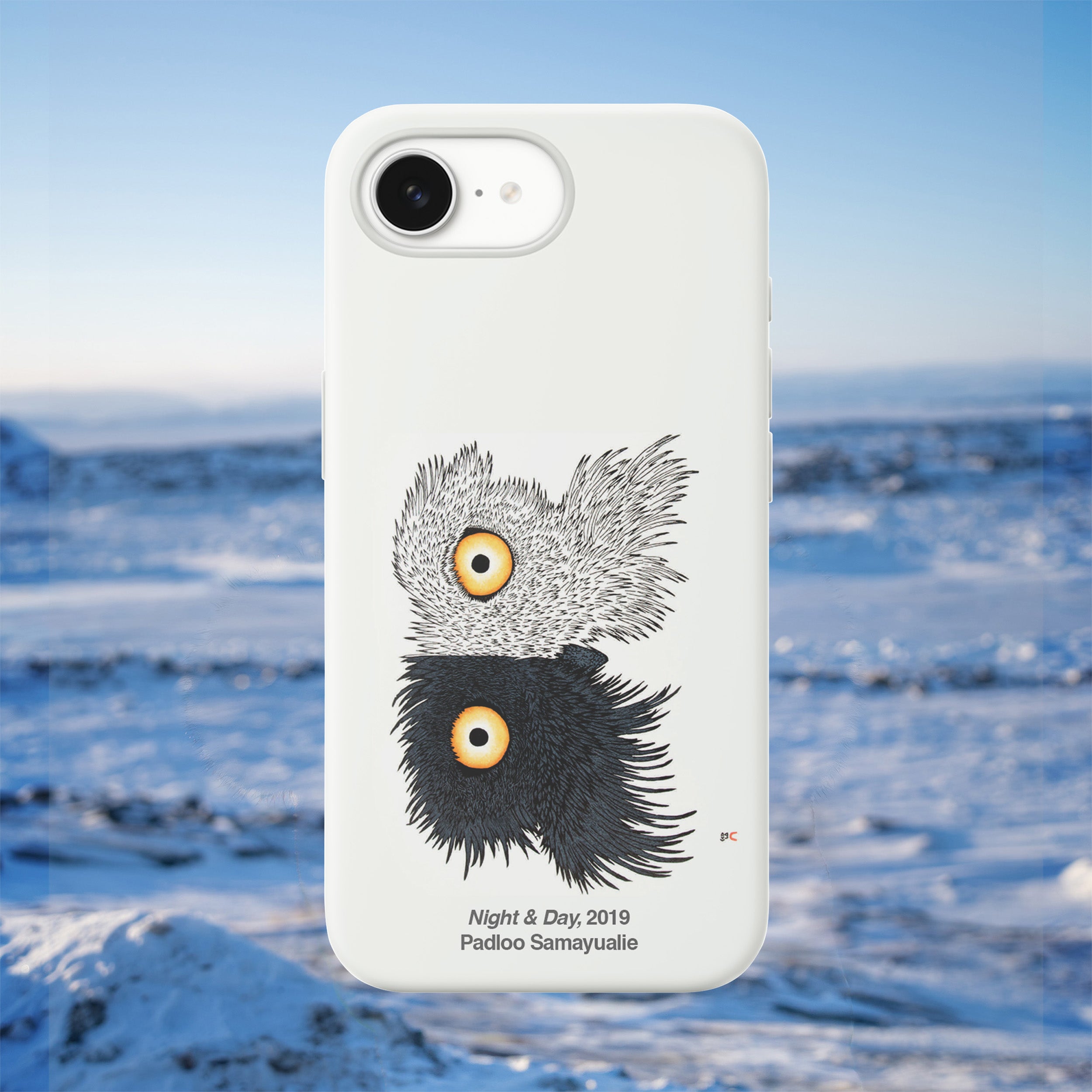Night & Day - Padloo Samayualie - iPhone Case