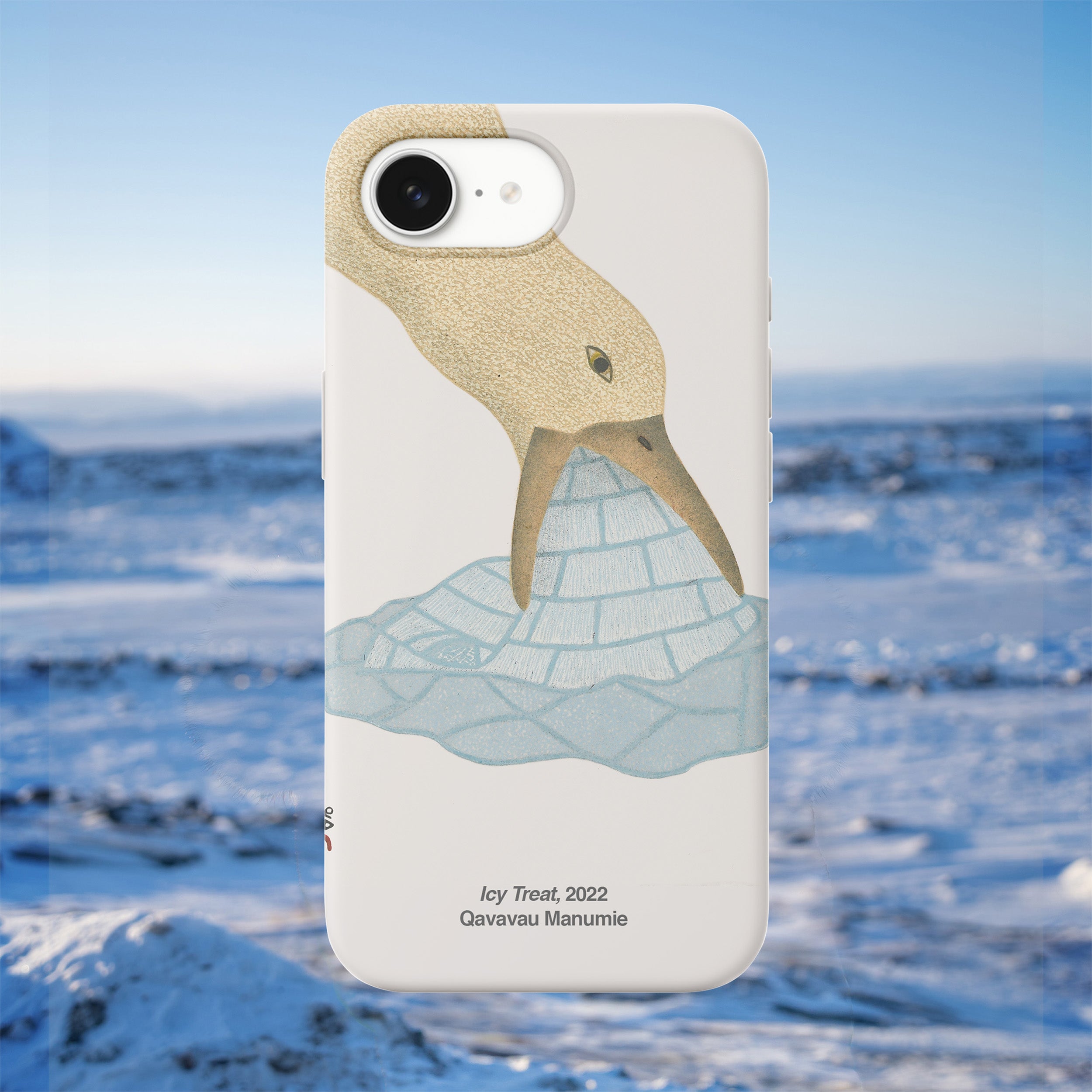 Icy Treat - Qavavau Manumie - iPhone Case