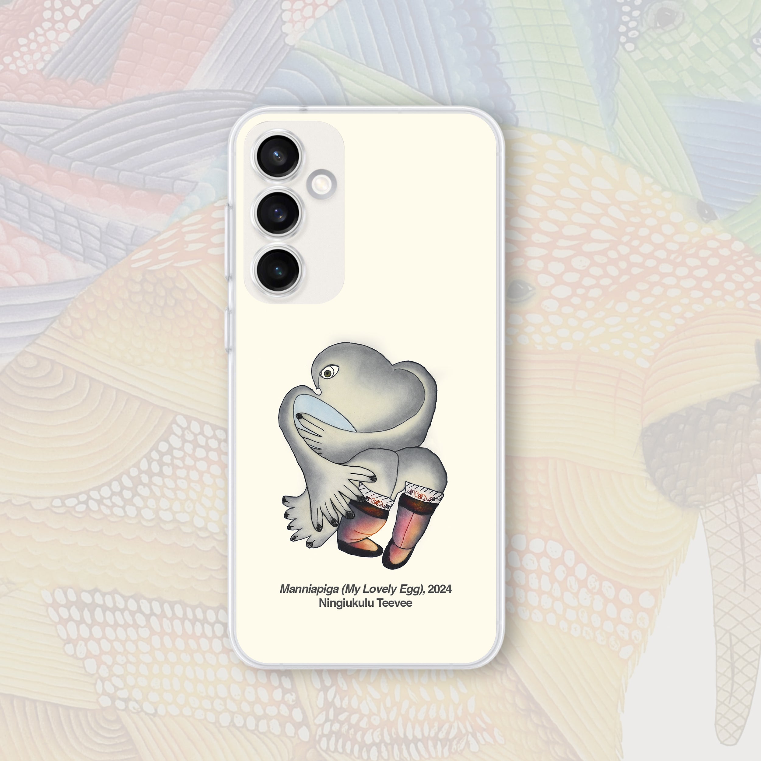 Manniapiga (My Lovely Egg) - Ningiukulu Teevee - Android Case