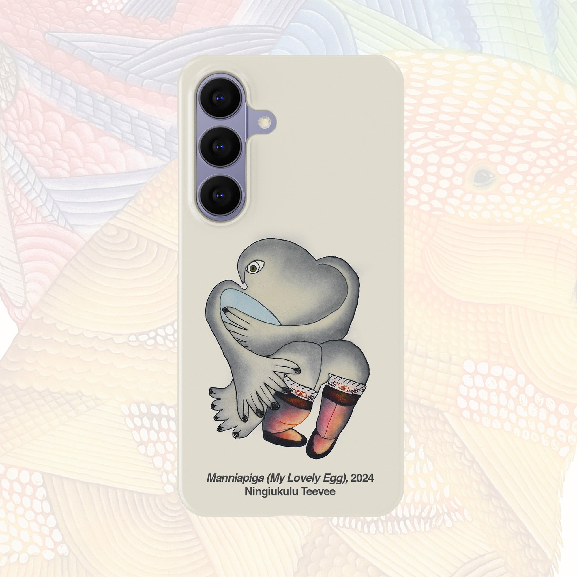 Manniapiga (My Lovely Egg) - Ningiukulu Teevee - Android Case
