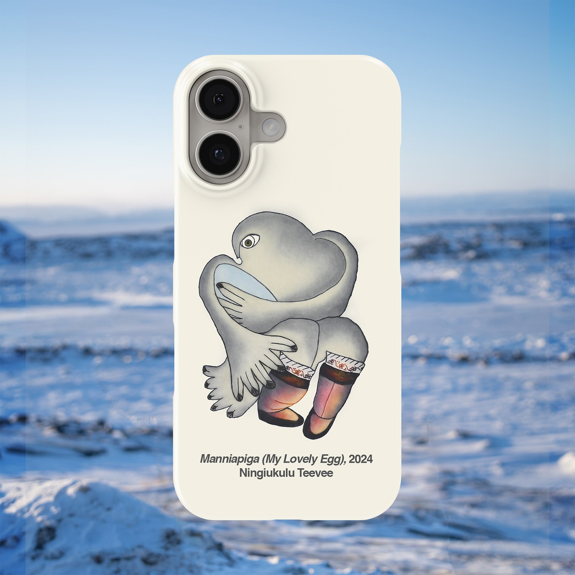 Manniapiga (My Lovely Egg) - Ningiukulu Teevee - iPhone Case