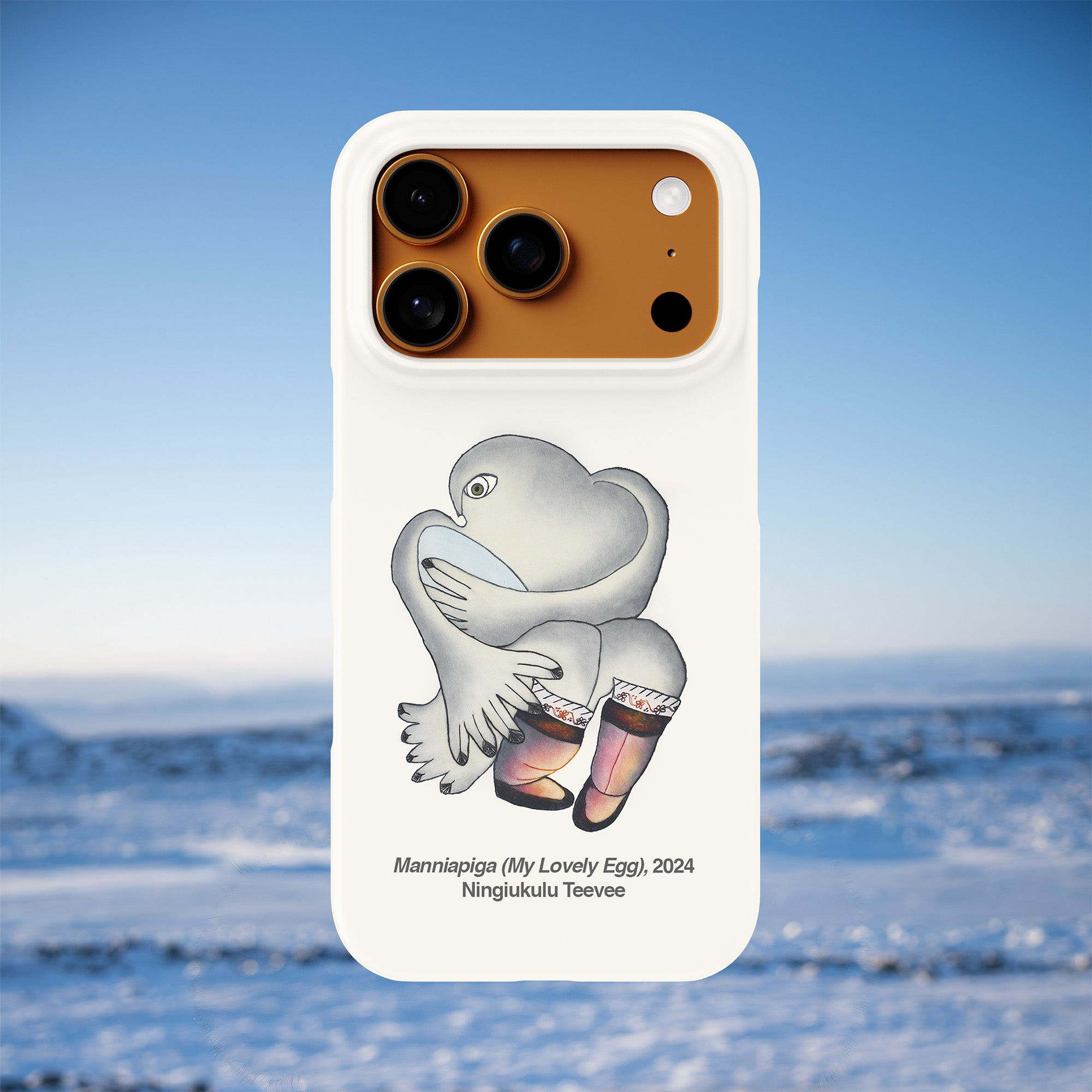 Manniapiga (My Lovely Egg) - Ningiukulu Teevee - iPhone Case
