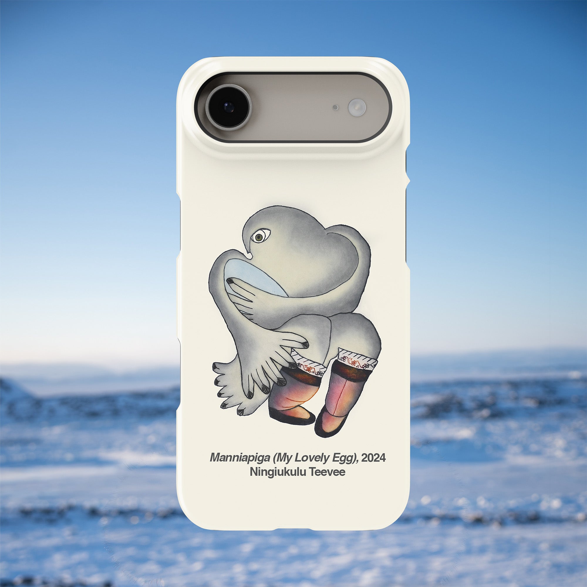 Manniapiga (My Lovely Egg) - Ningiukulu Teevee - iPhone Case