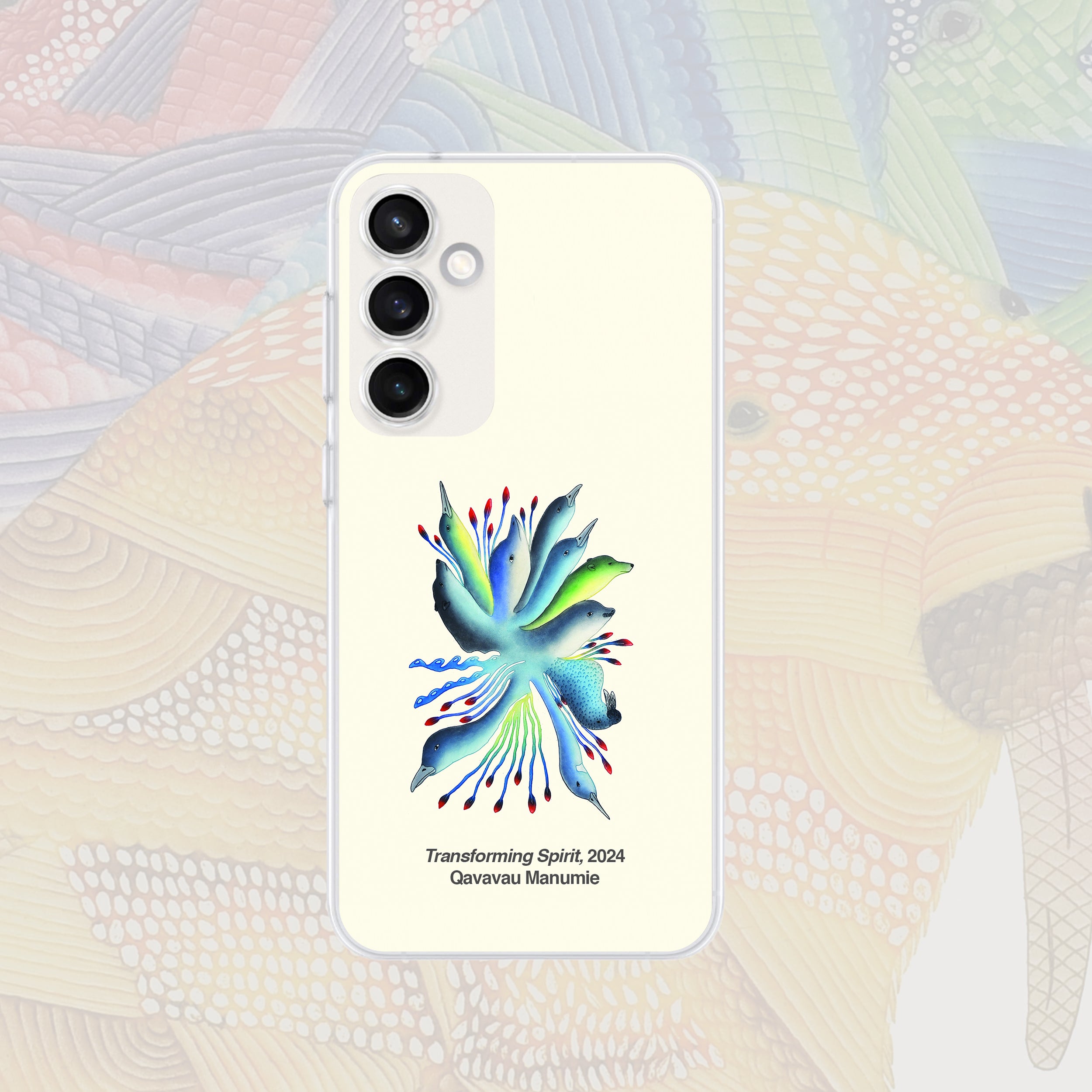 Transforming Spirit - Qavavau Manumie - Android Case