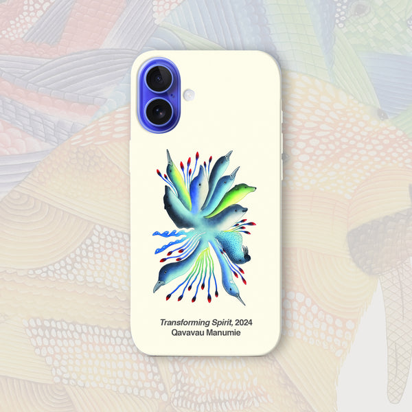Transforming Spirit - Qavavau Manumie - iPhone Case