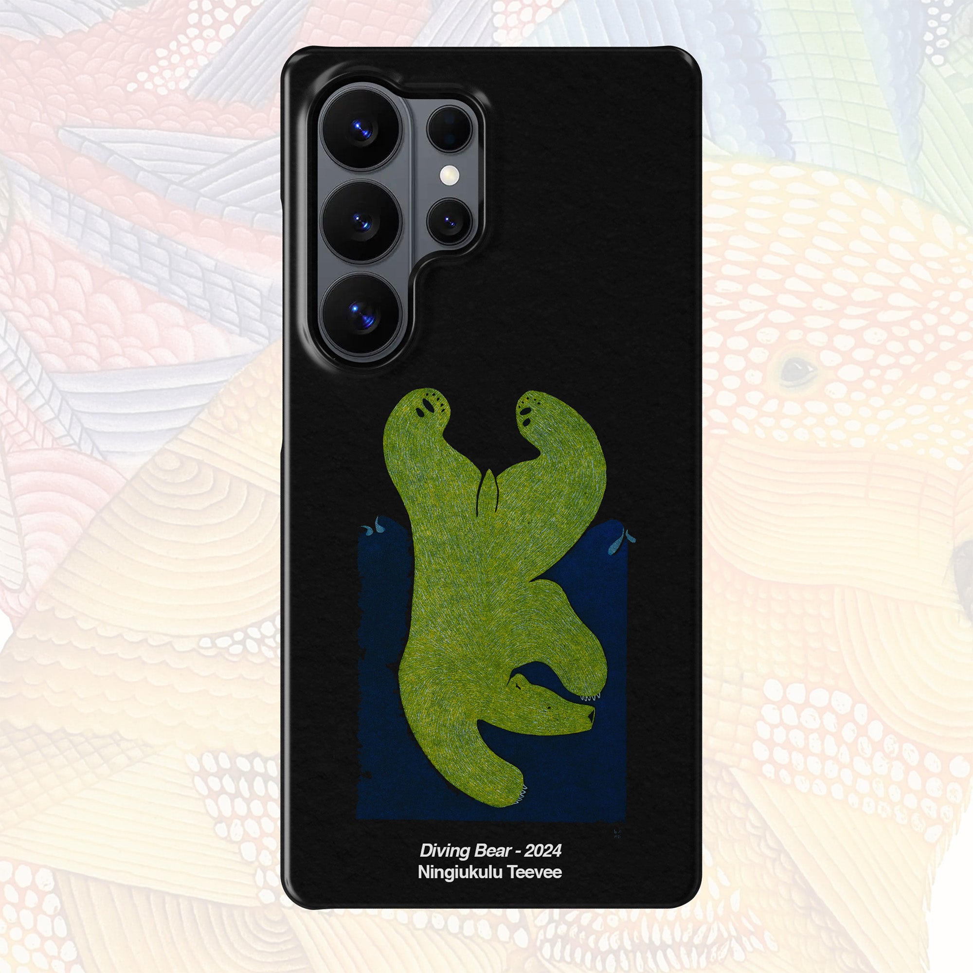 Diving Bear - Ningiukulu Teevee - Android Case
