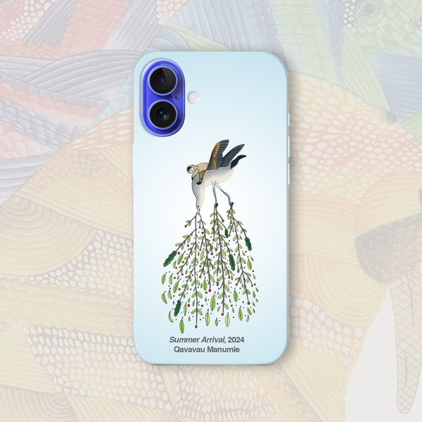 Summer Arrival - Qavavau Manumie - iPhone Case