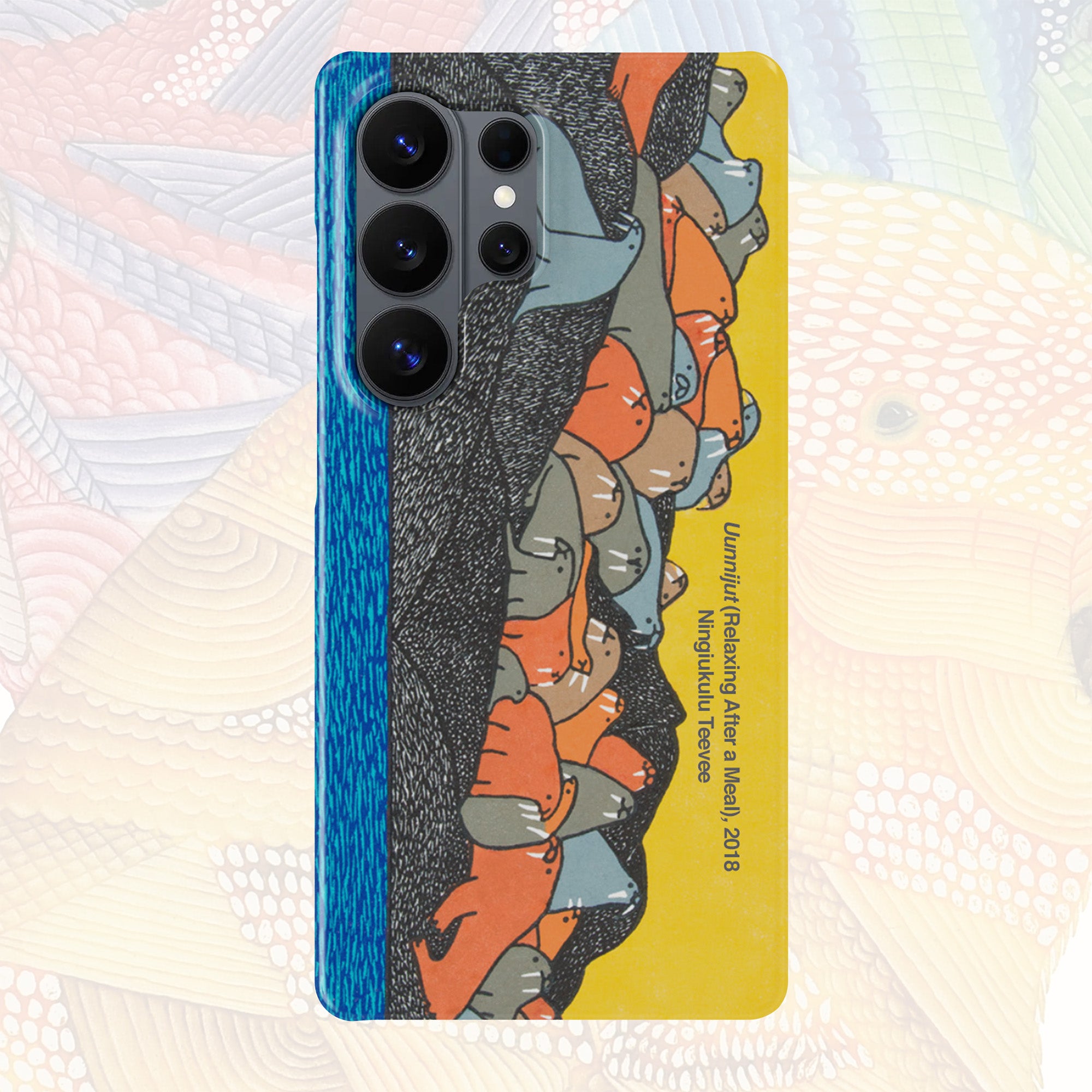 Uunnijut (Relaxing After A Meal) - Ningiukulu Teevee - Android Case