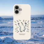 Dancing For Fish - Cee Pootoogook - iPhone Case