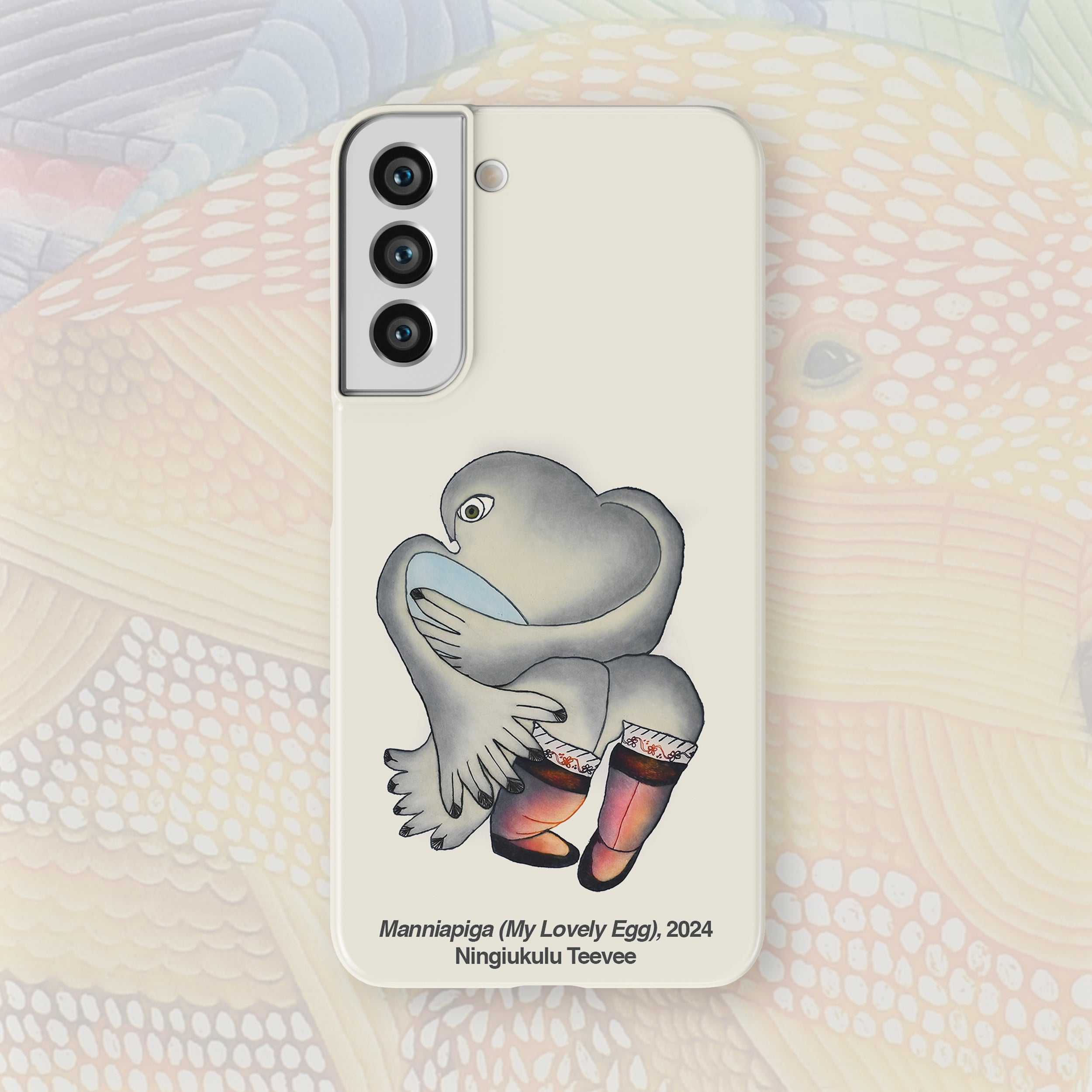 Manniapiga (My Lovely Egg) - Ningiukulu Teevee - Android Case