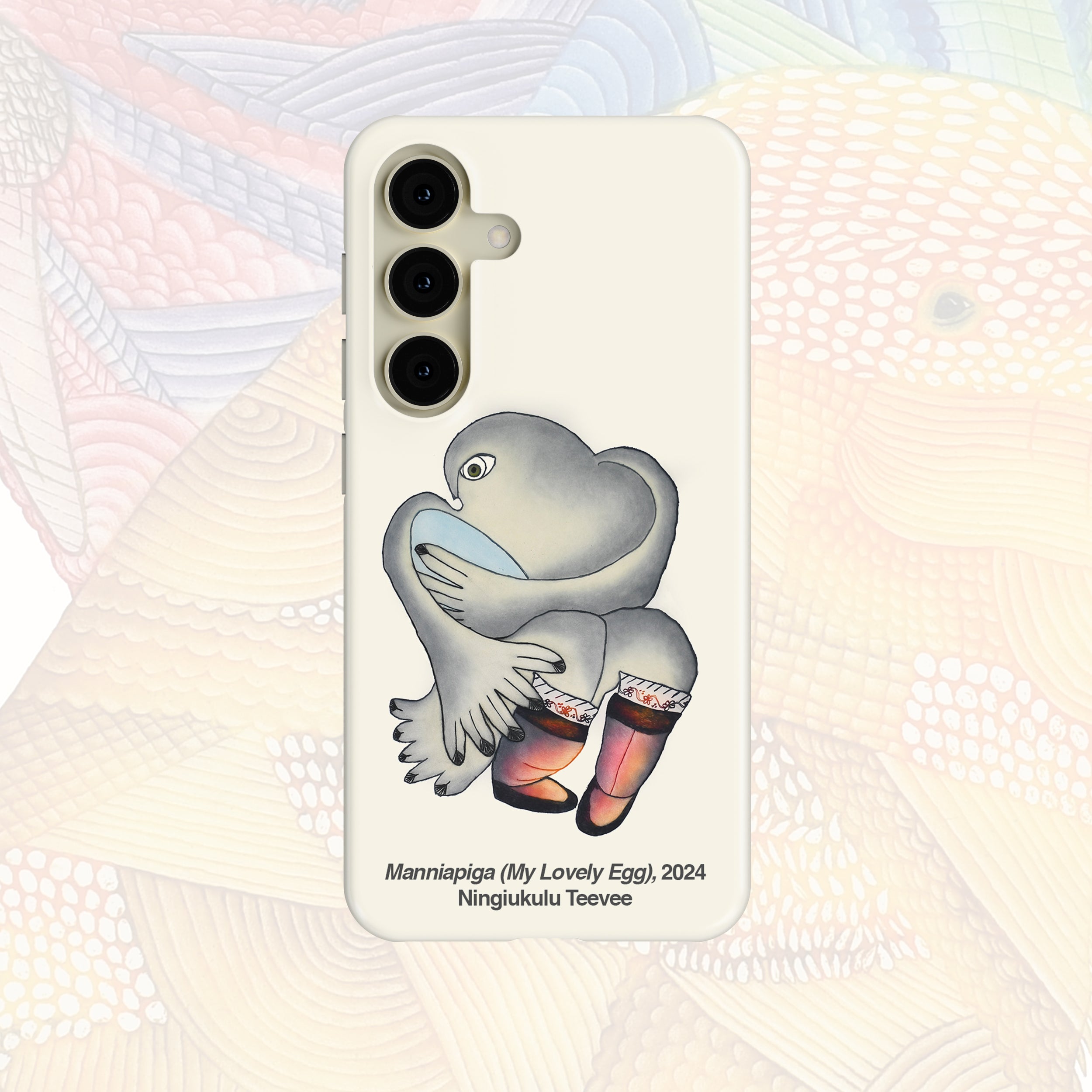 Manniapiga (My Lovely Egg) - Ningiukulu Teevee - Android Case