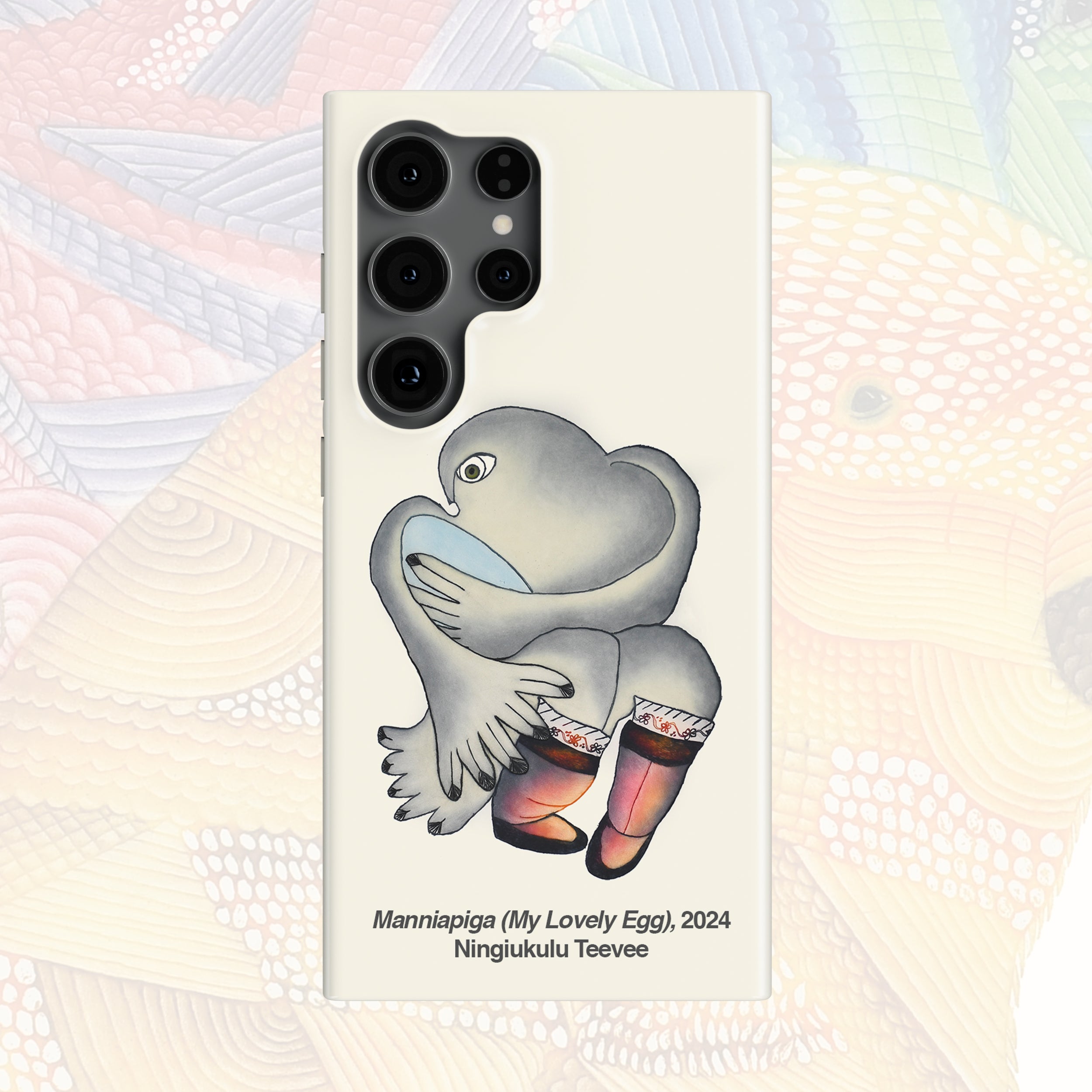 Manniapiga (My Lovely Egg) - Ningiukulu Teevee - Android Case