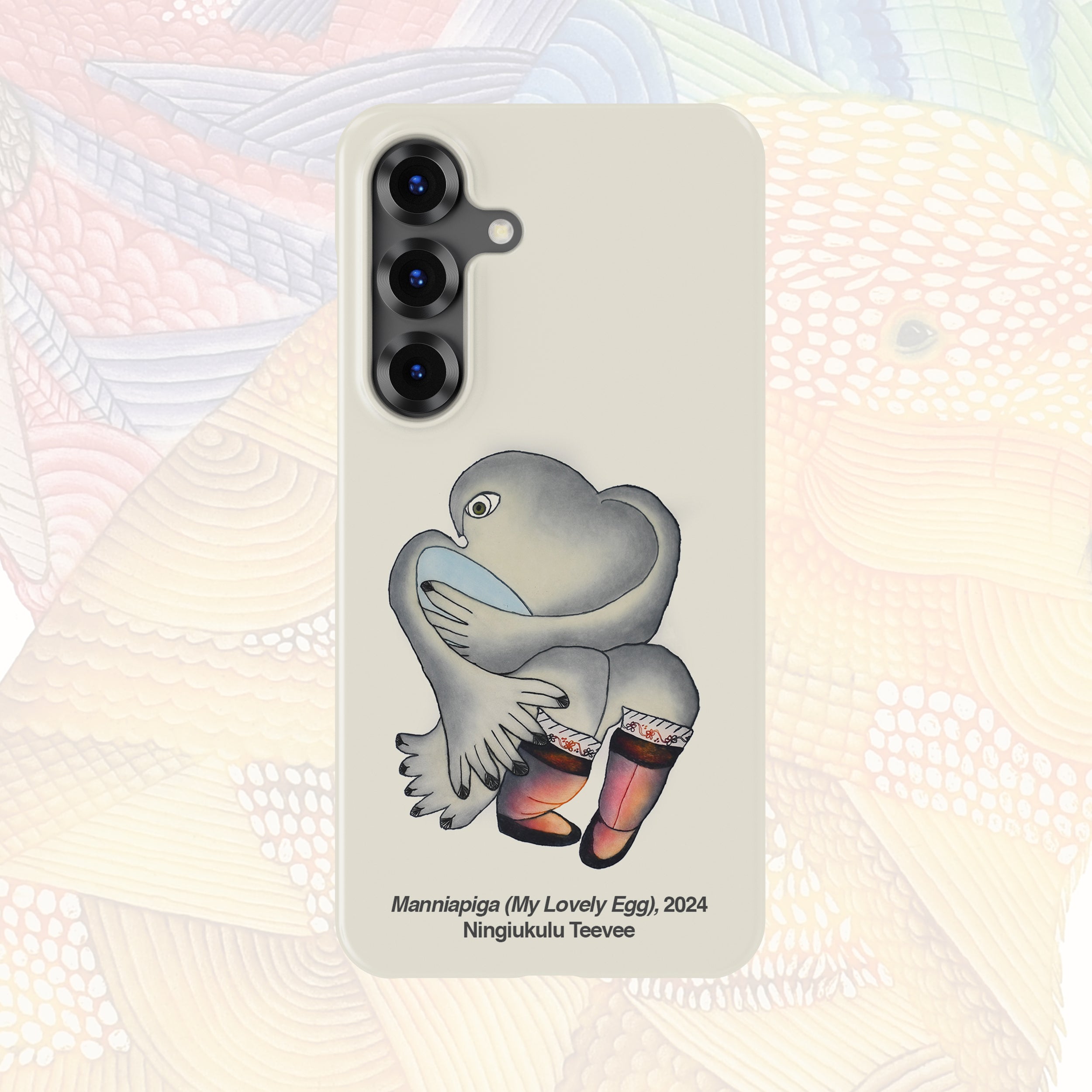 Manniapiga (My Lovely Egg) - Ningiukulu Teevee - Android Case