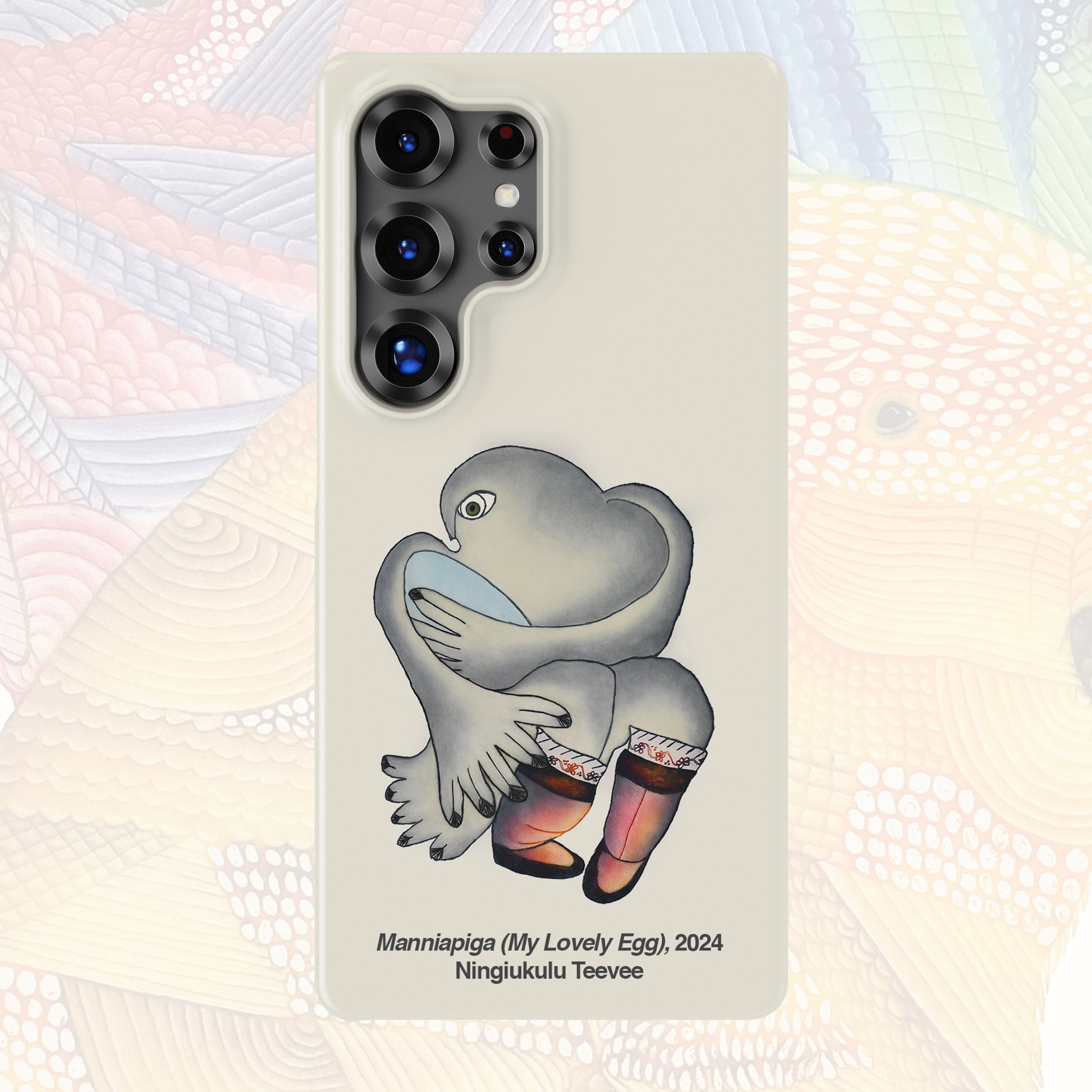 Manniapiga (My Lovely Egg) - Ningiukulu Teevee - Android Case
