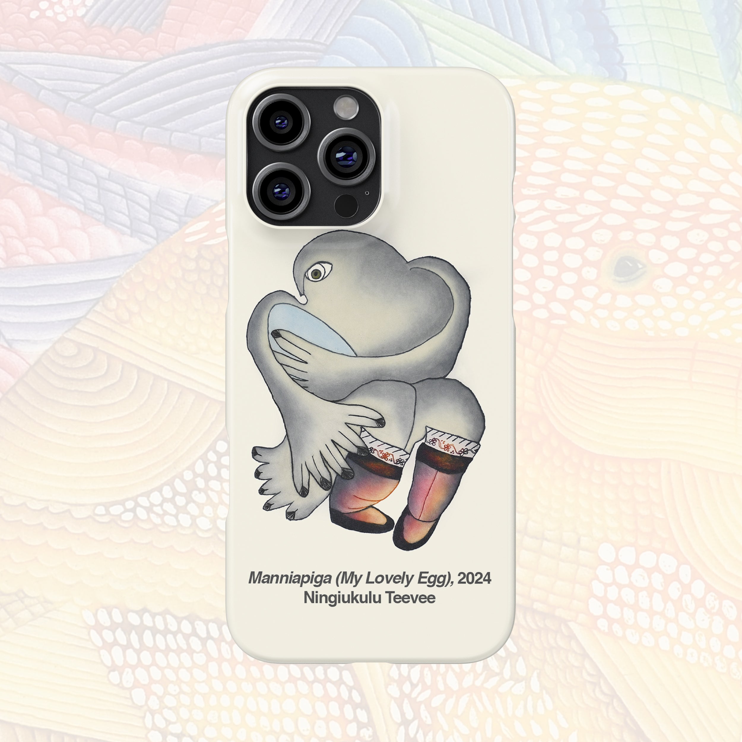 Manniapiga (My Lovely Egg) - Ningiukulu Teevee - iPhone Case
