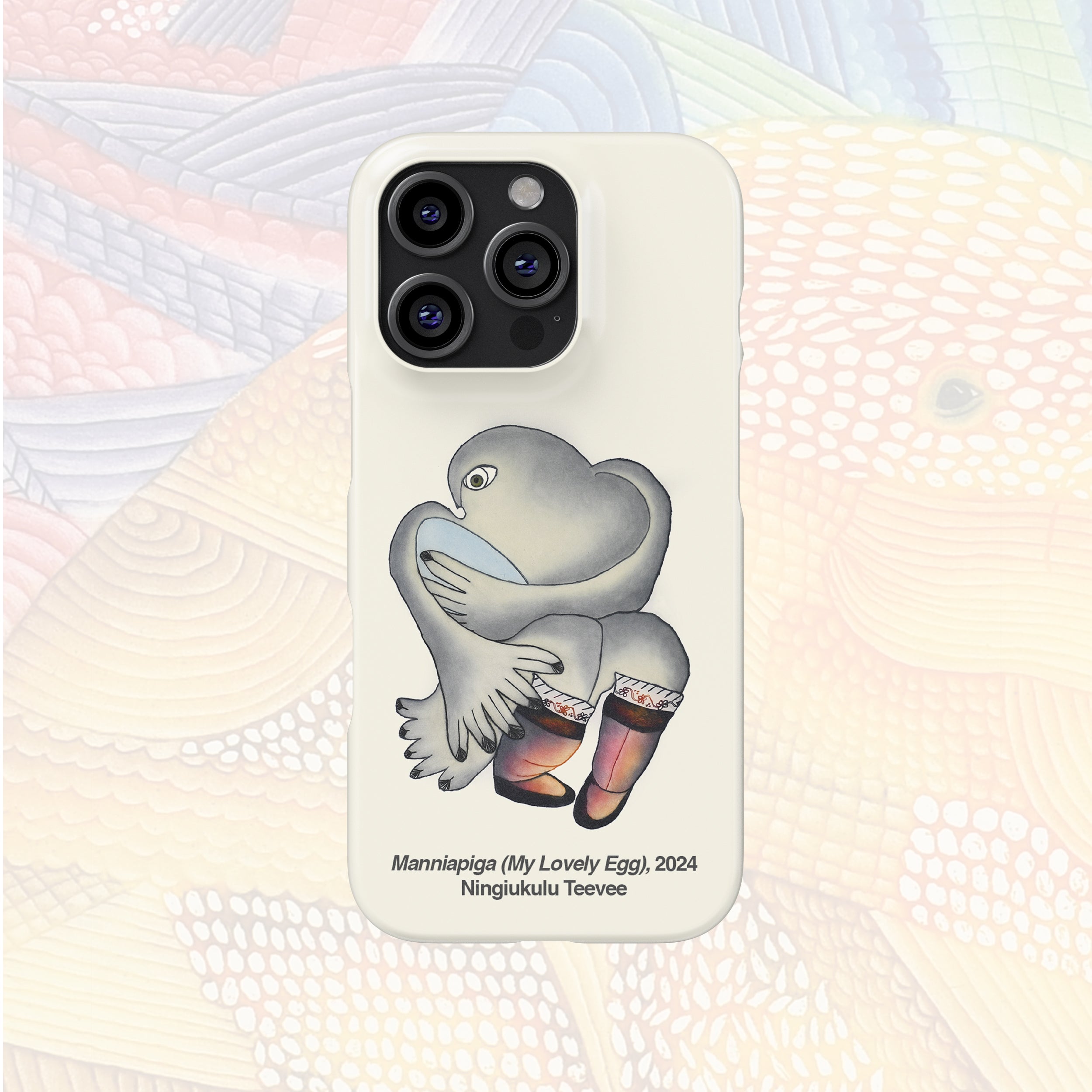 Manniapiga (My Lovely Egg) - Ningiukulu Teevee - iPhone Case