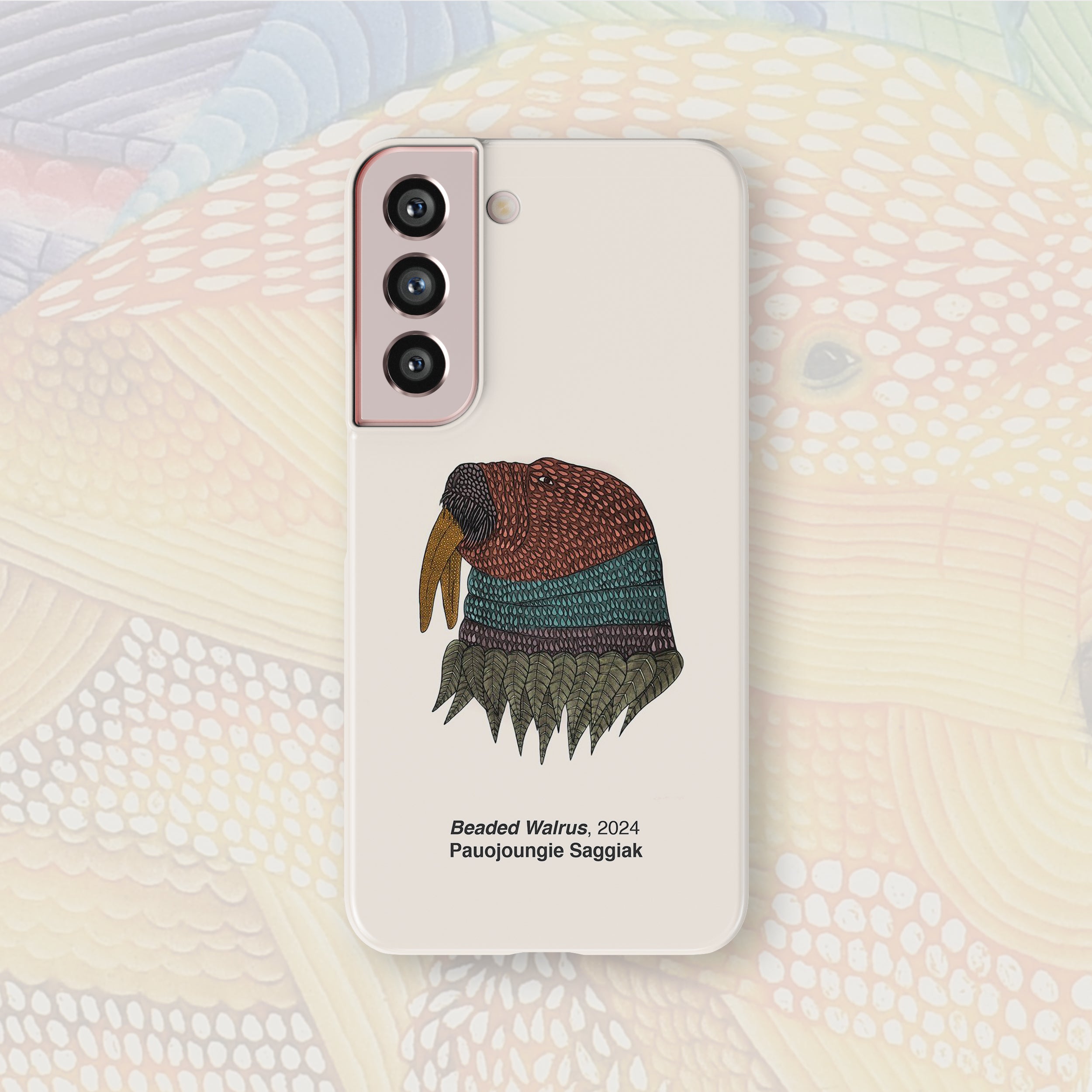 Beaded Walrus - Pauojoungie Saggiak - Android Case