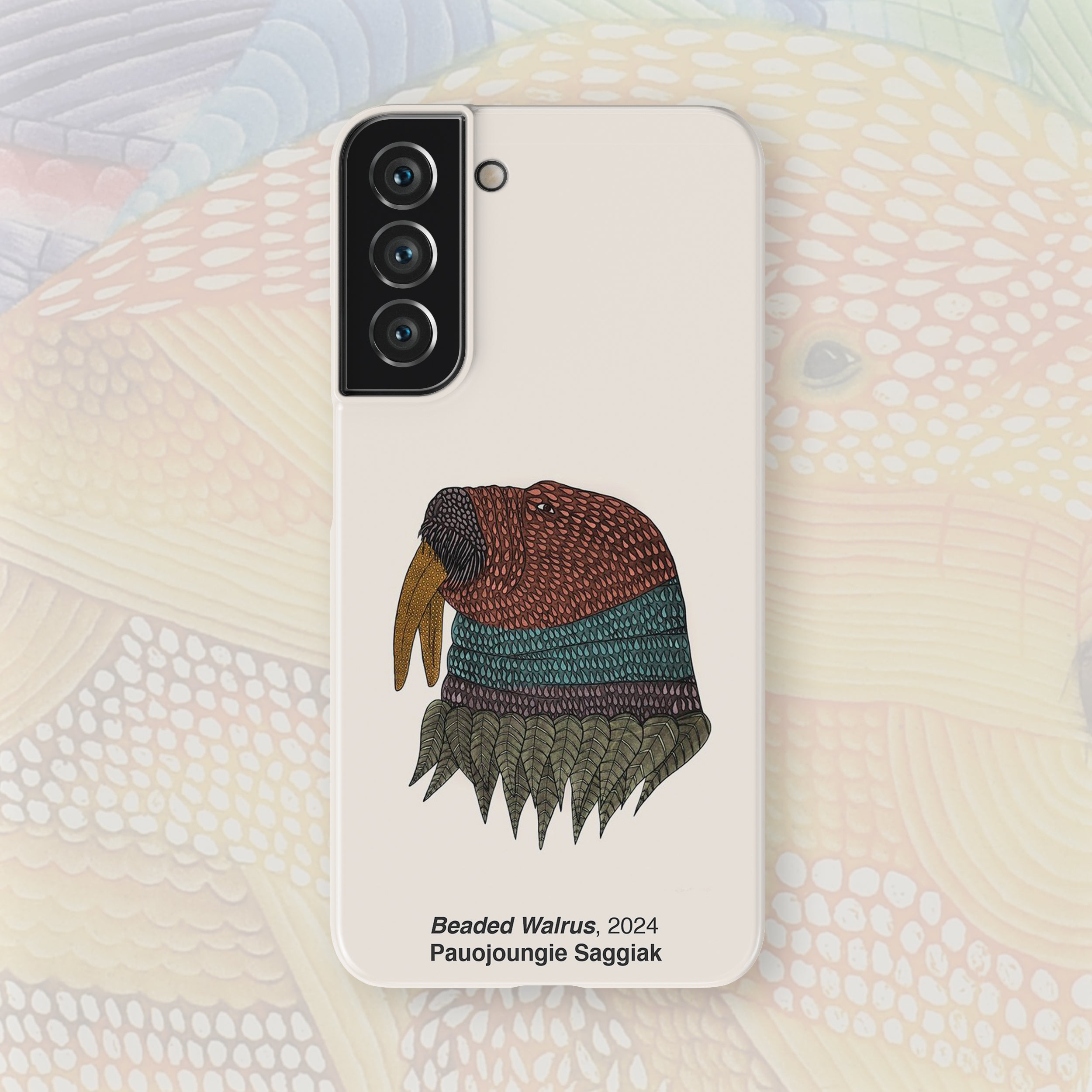 Beaded Walrus - Pauojoungie Saggiak - Android Case