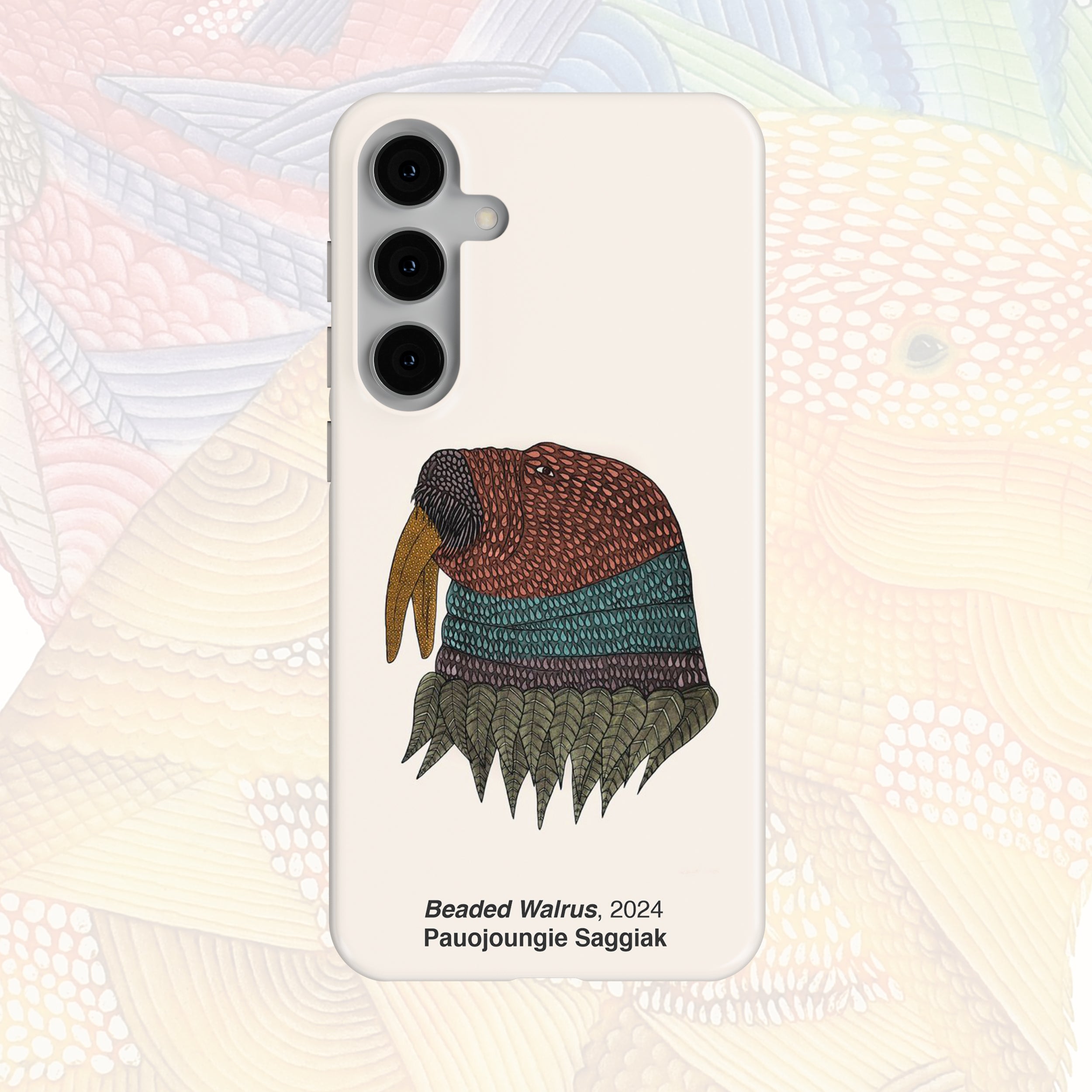 Beaded Walrus - Pauojoungie Saggiak - Android Case