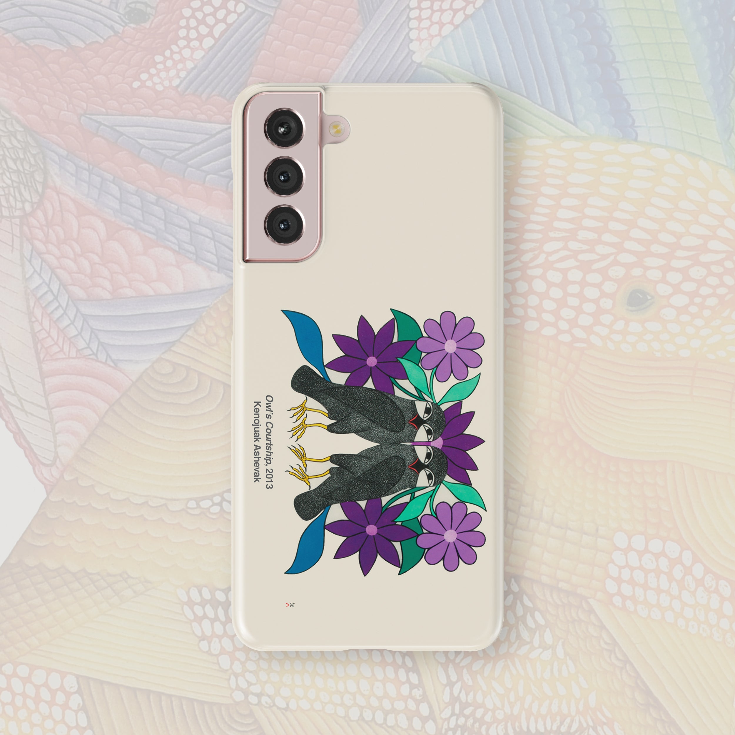 Owl’s Courtship - Kenojuak Ashevak - Android Case