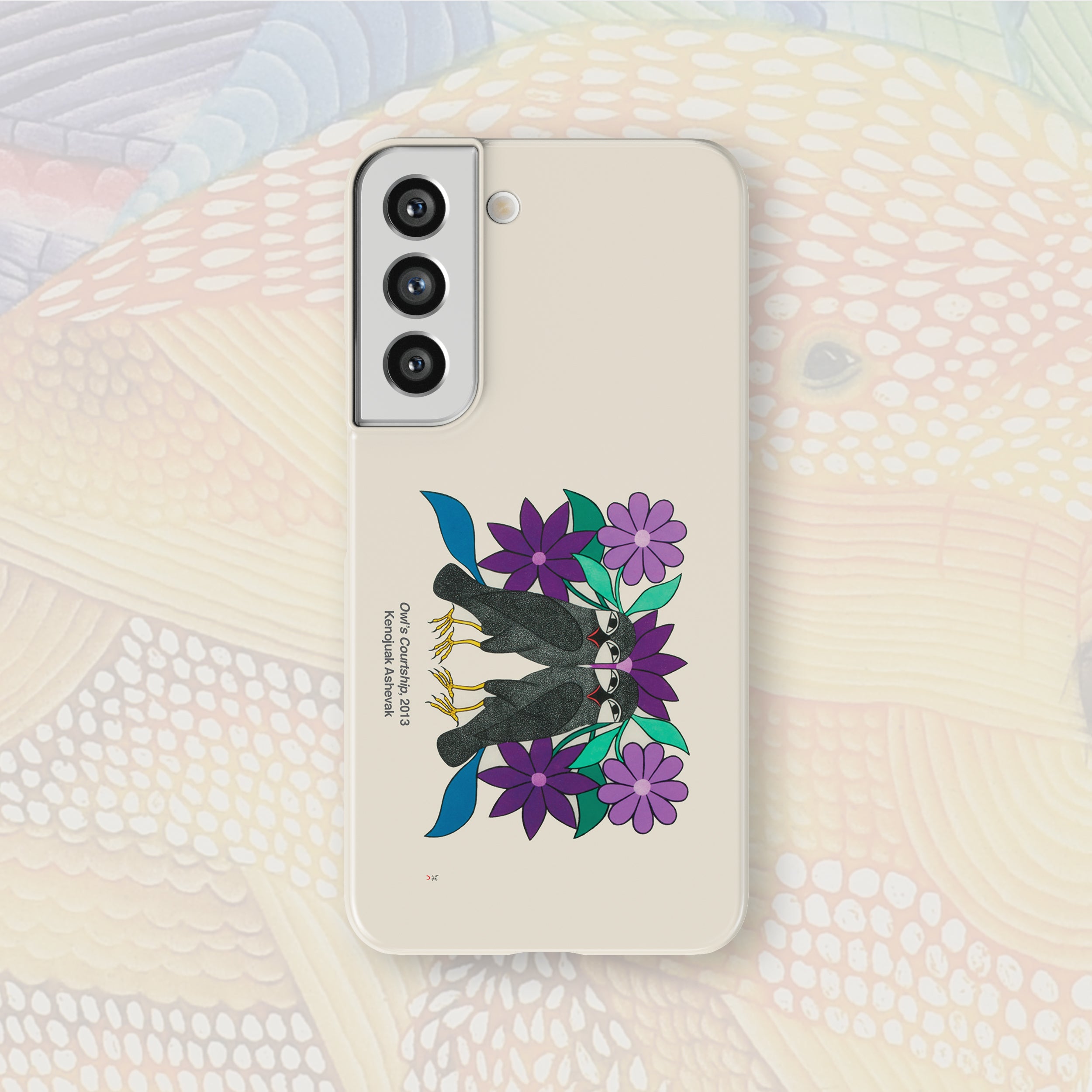 Owl’s Courtship - Kenojuak Ashevak - Android Case