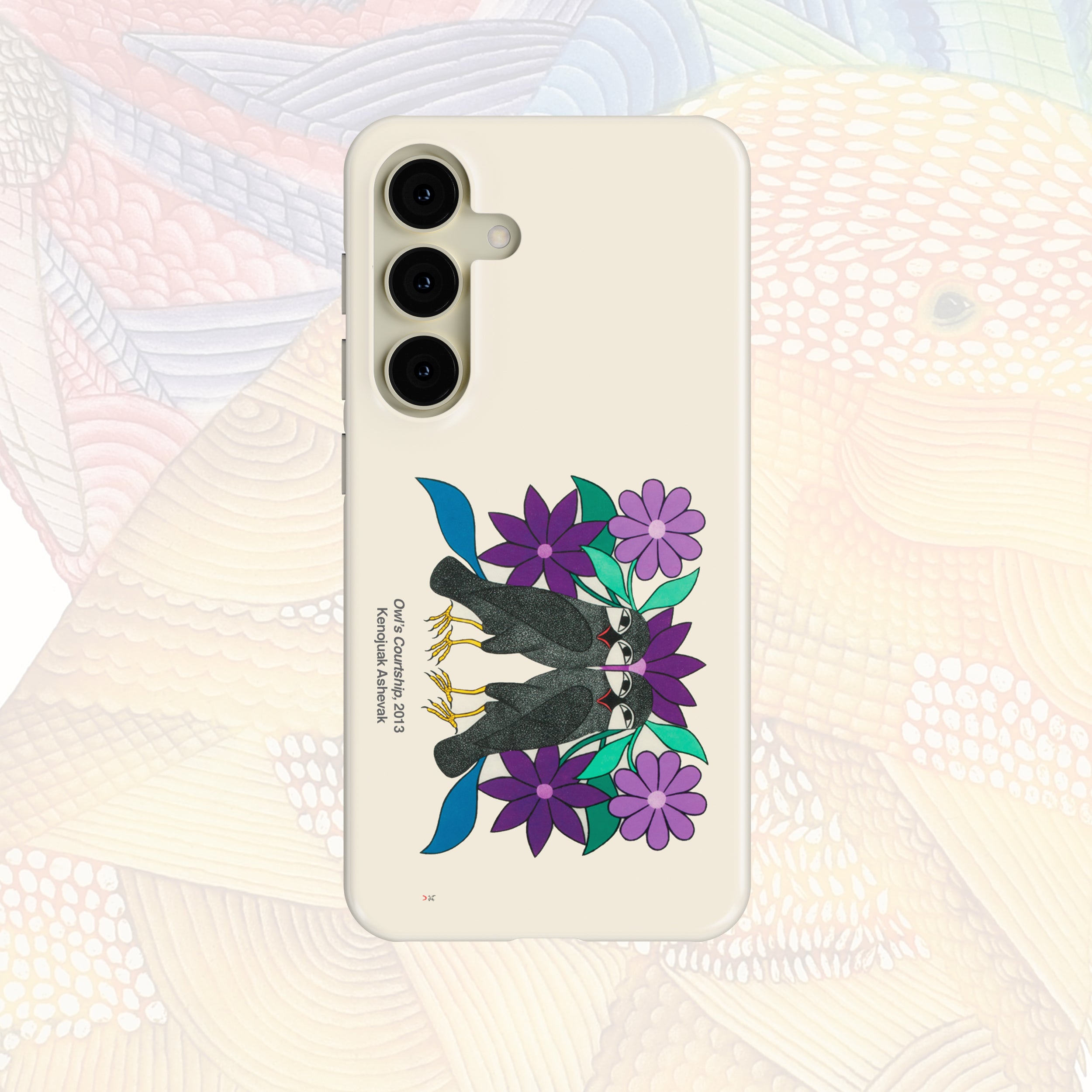 Owl’s Courtship - Kenojuak Ashevak - Android Case