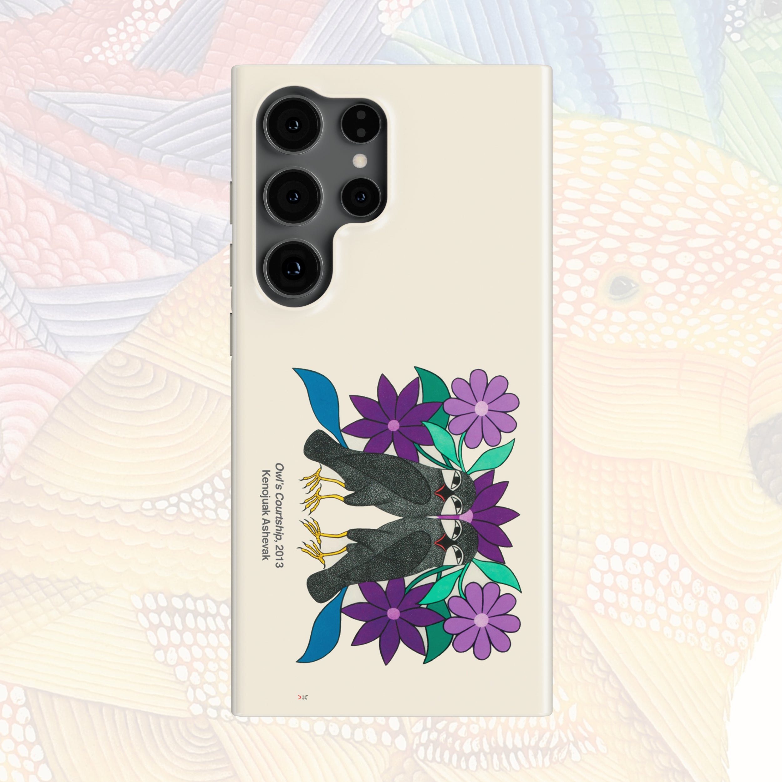 Owl’s Courtship - Kenojuak Ashevak - Android Case