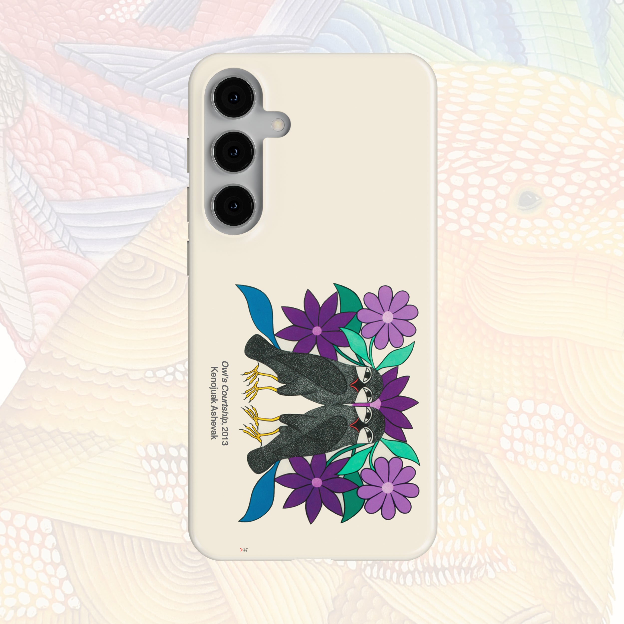 Owl’s Courtship - Kenojuak Ashevak - Android Case