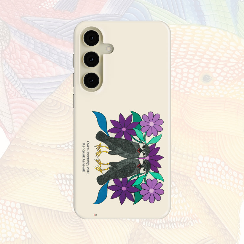 Owl’s Courtship - Kenojuak Ashevak - Android Case