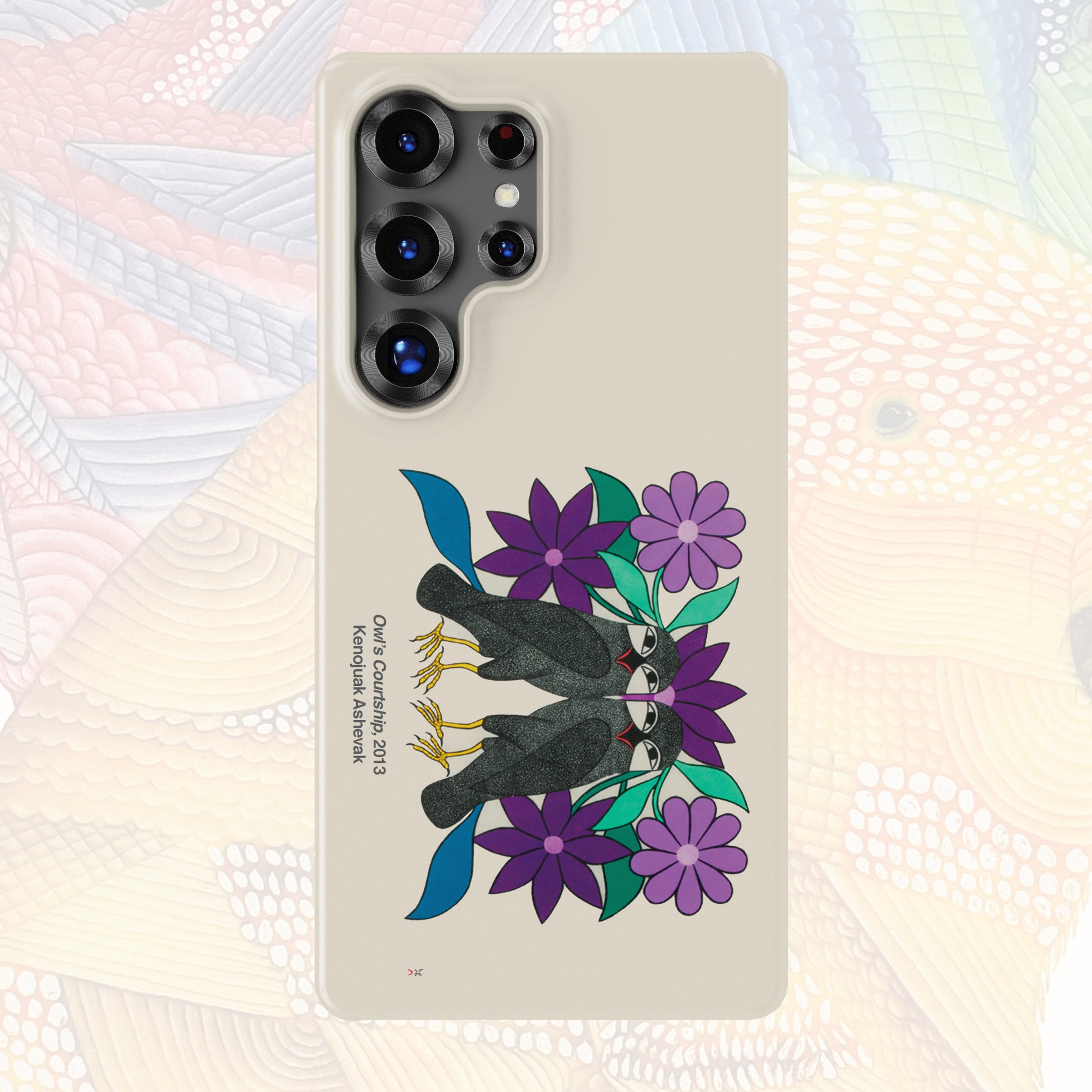 Owl’s Courtship - Kenojuak Ashevak - Android Case