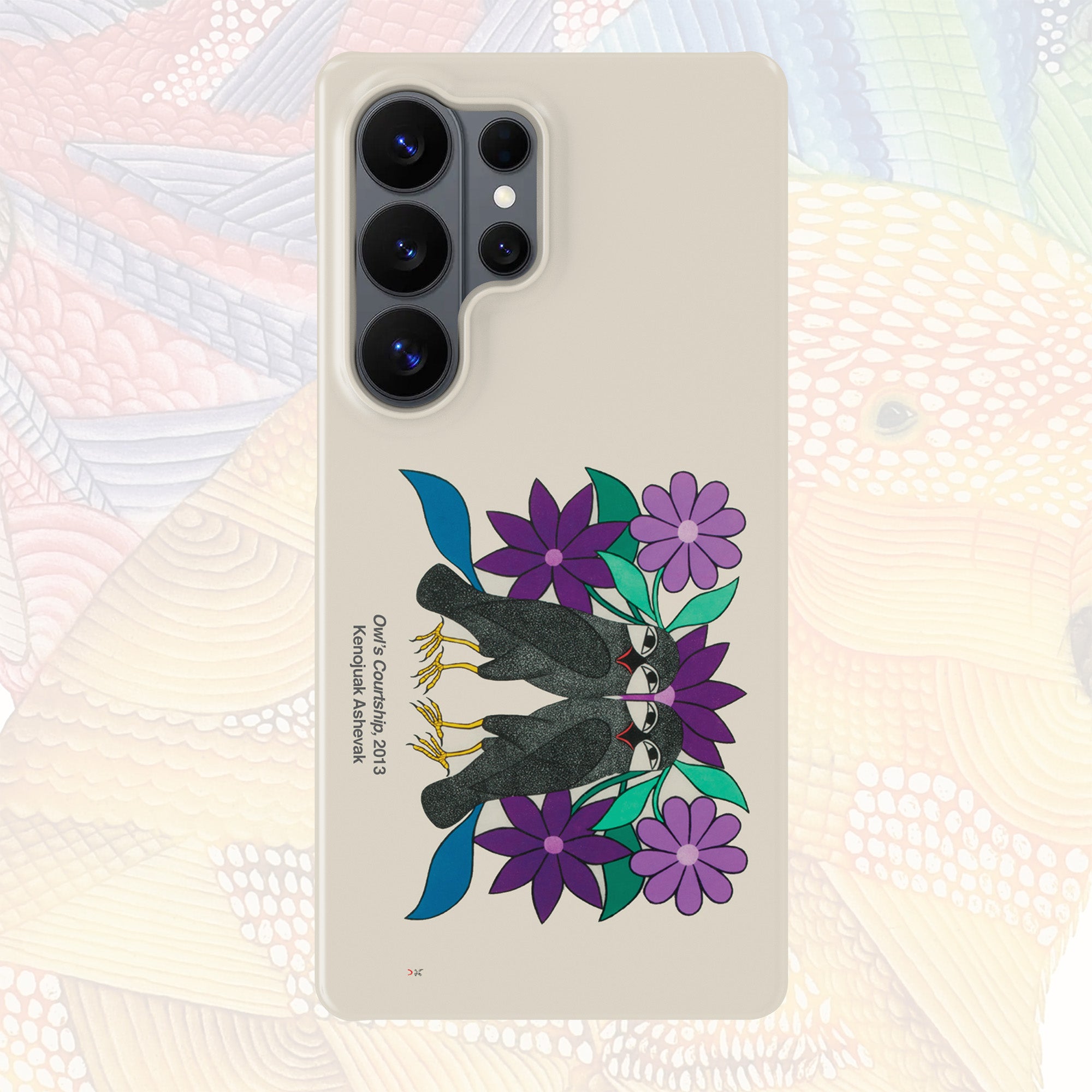 Owl’s Courtship - Kenojuak Ashevak - Android Case