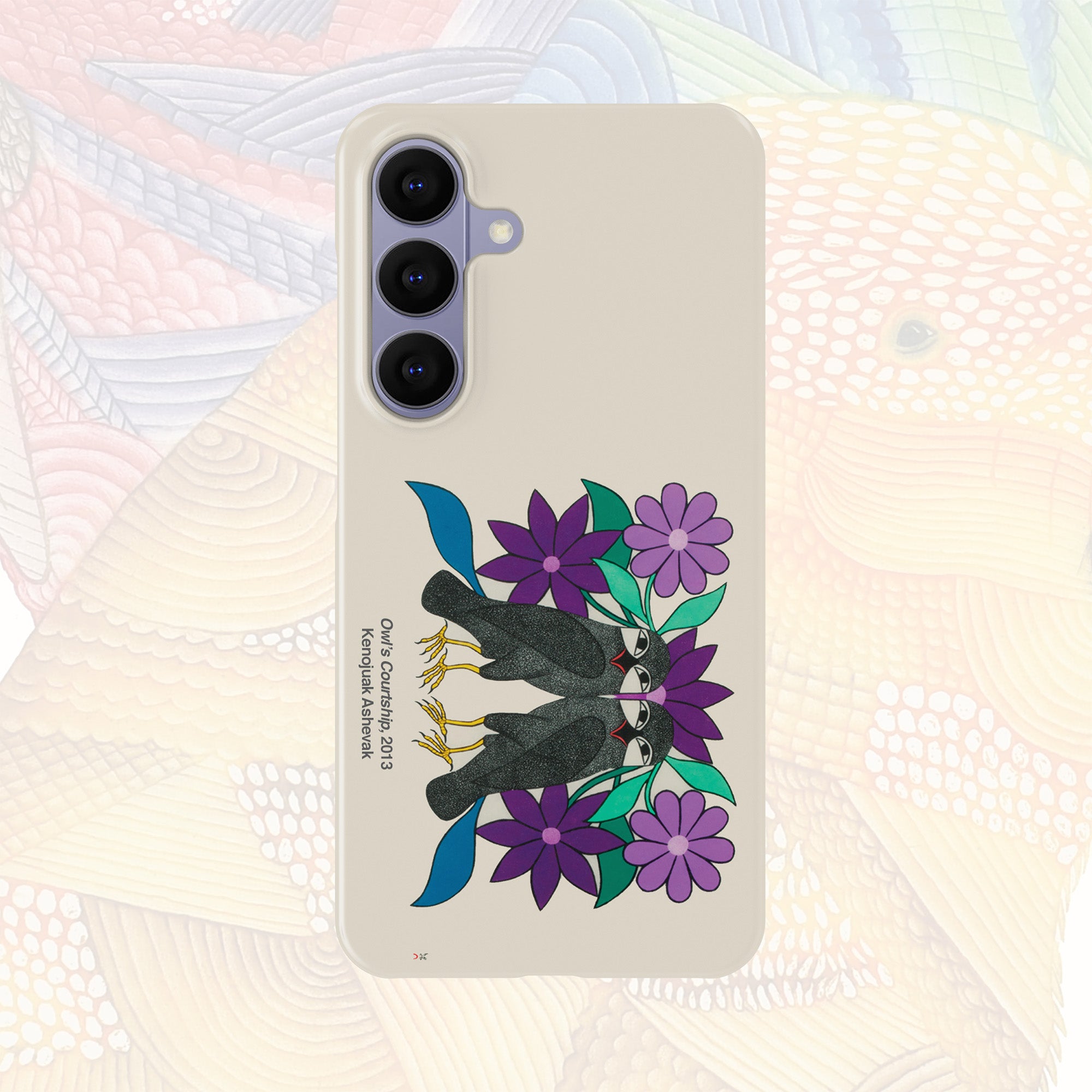Owl’s Courtship - Kenojuak Ashevak - Android Case