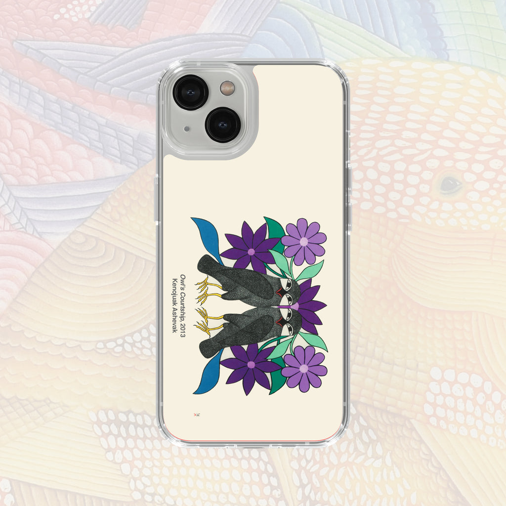 Owl’s Courtship - Kenojuak Ashevak - iPhone Case