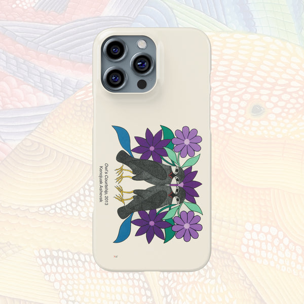 Owl’s Courtship - Kenojuak Ashevak - iPhone Case