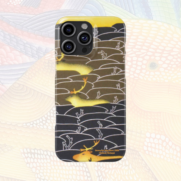 Seasonal Migration - Qiatsuq Niviaqsi - iPhone Case