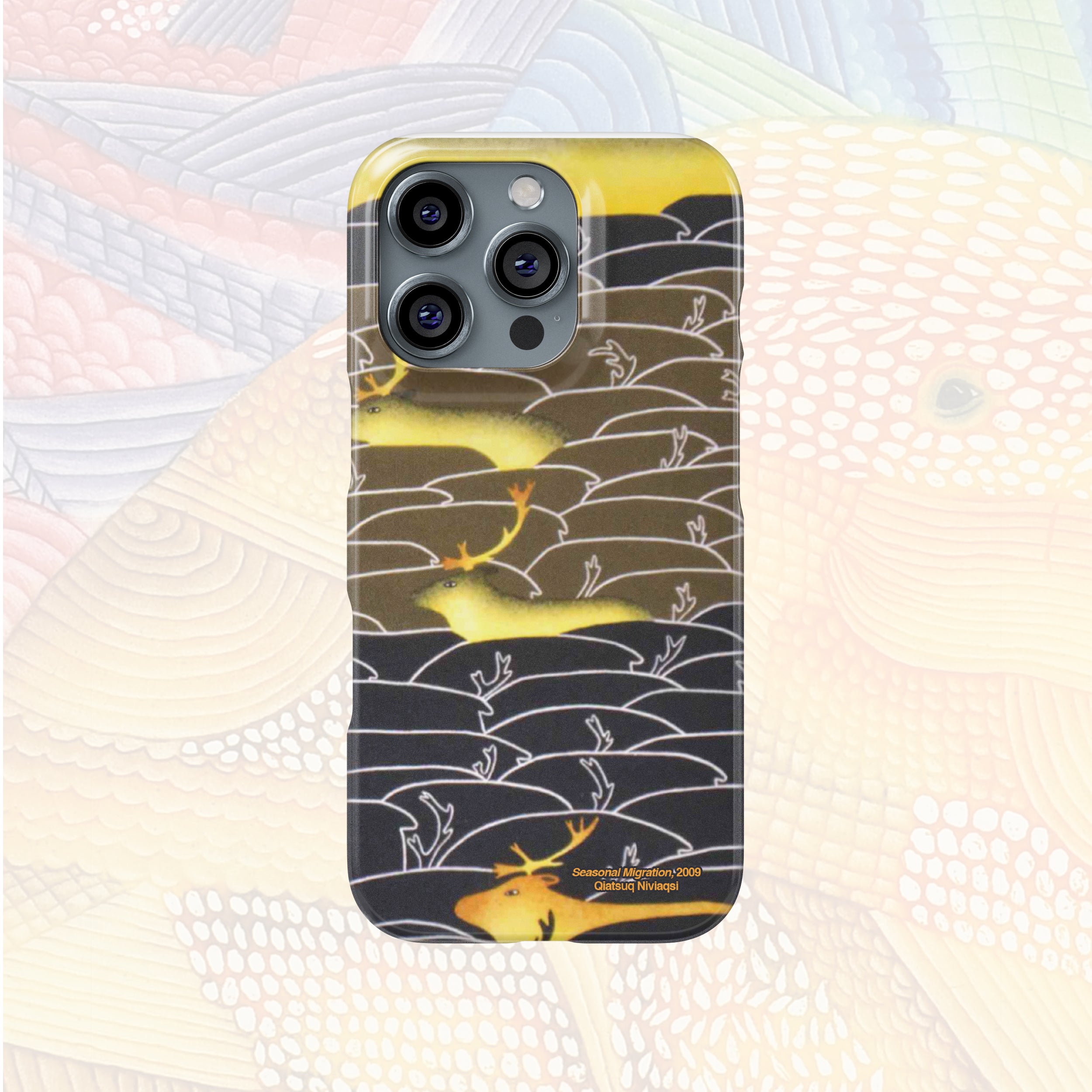 Seasonal Migration - Qiatsuq Niviaqsi - iPhone Case