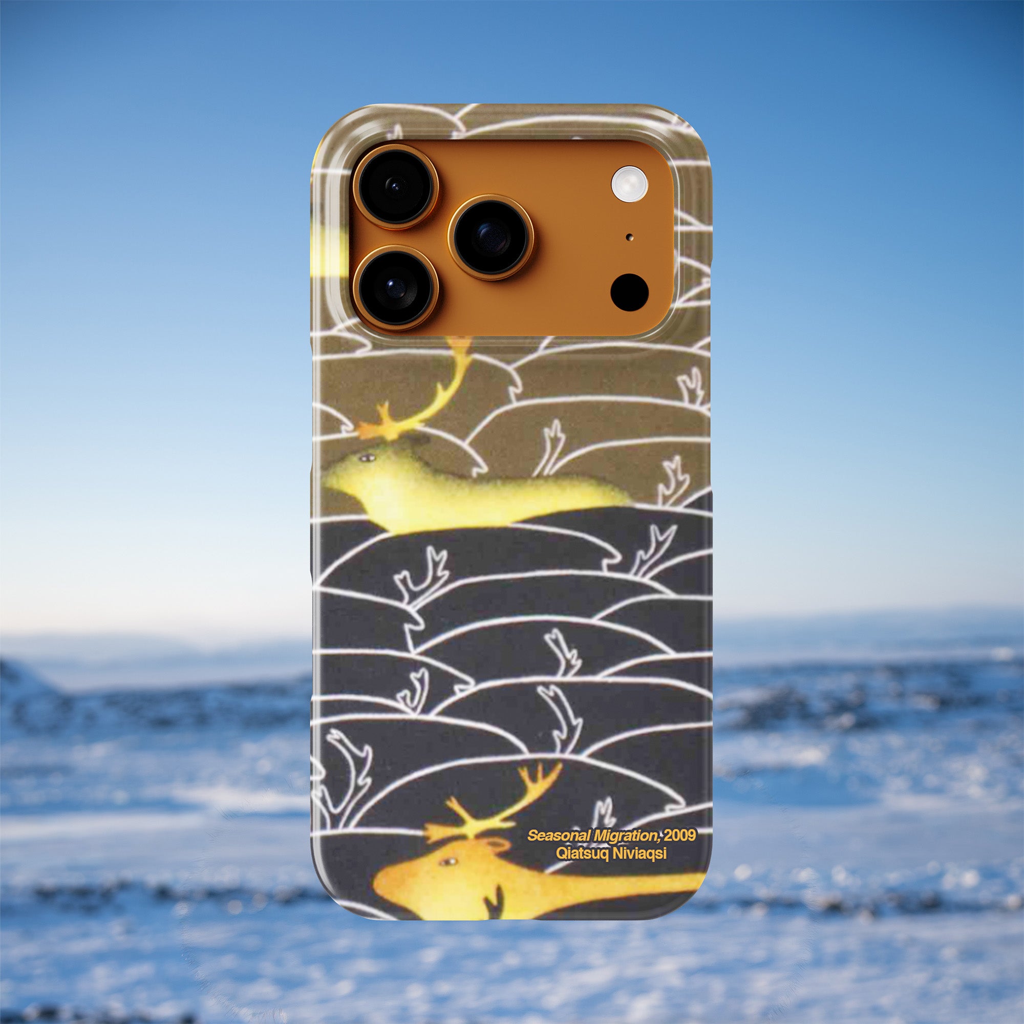 Seasonal Migration - Qiatsuq Niviaqsi - iPhone Case