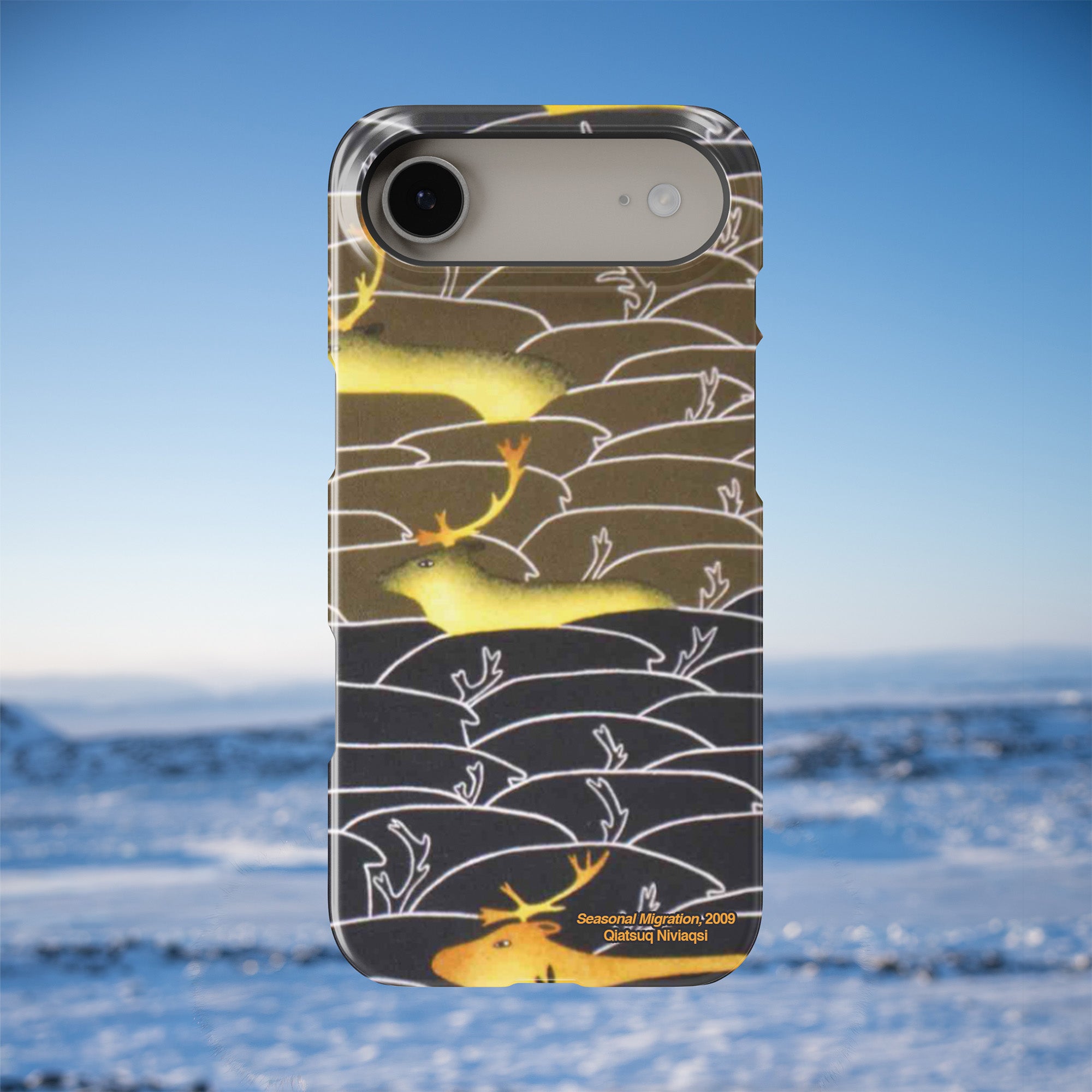 Seasonal Migration - Qiatsuq Niviaqsi - iPhone Case