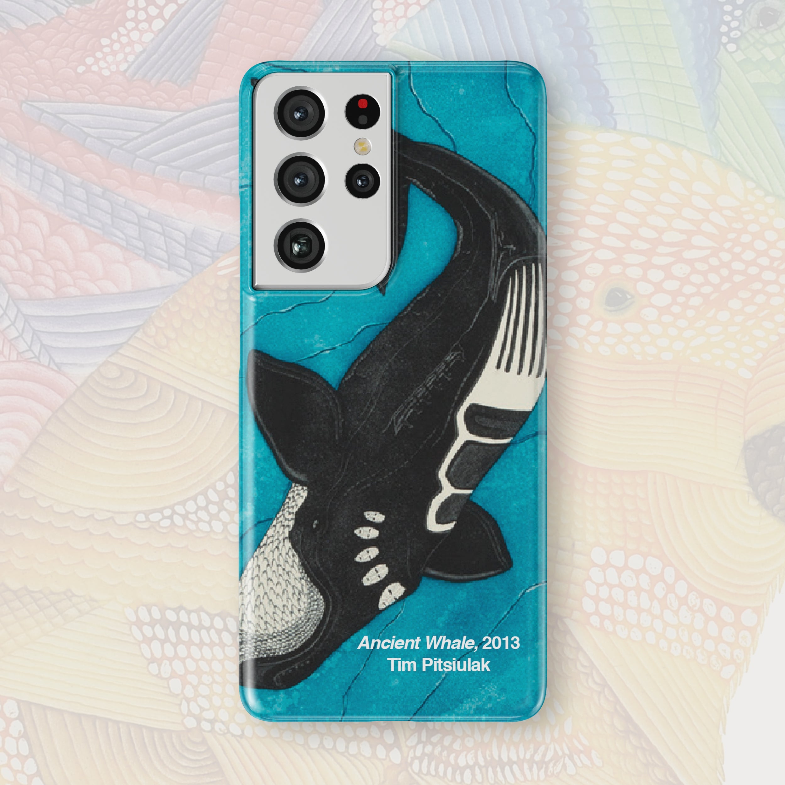 Ancient Whale - Tim Pitsiulak - Android Case