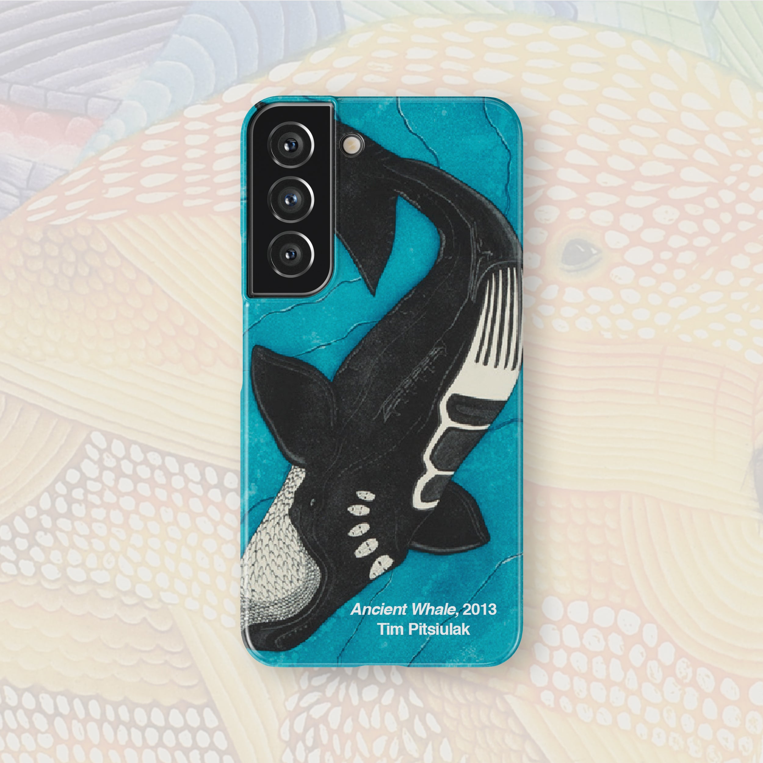 Ancient Whale - Tim Pitsiulak - Android Case